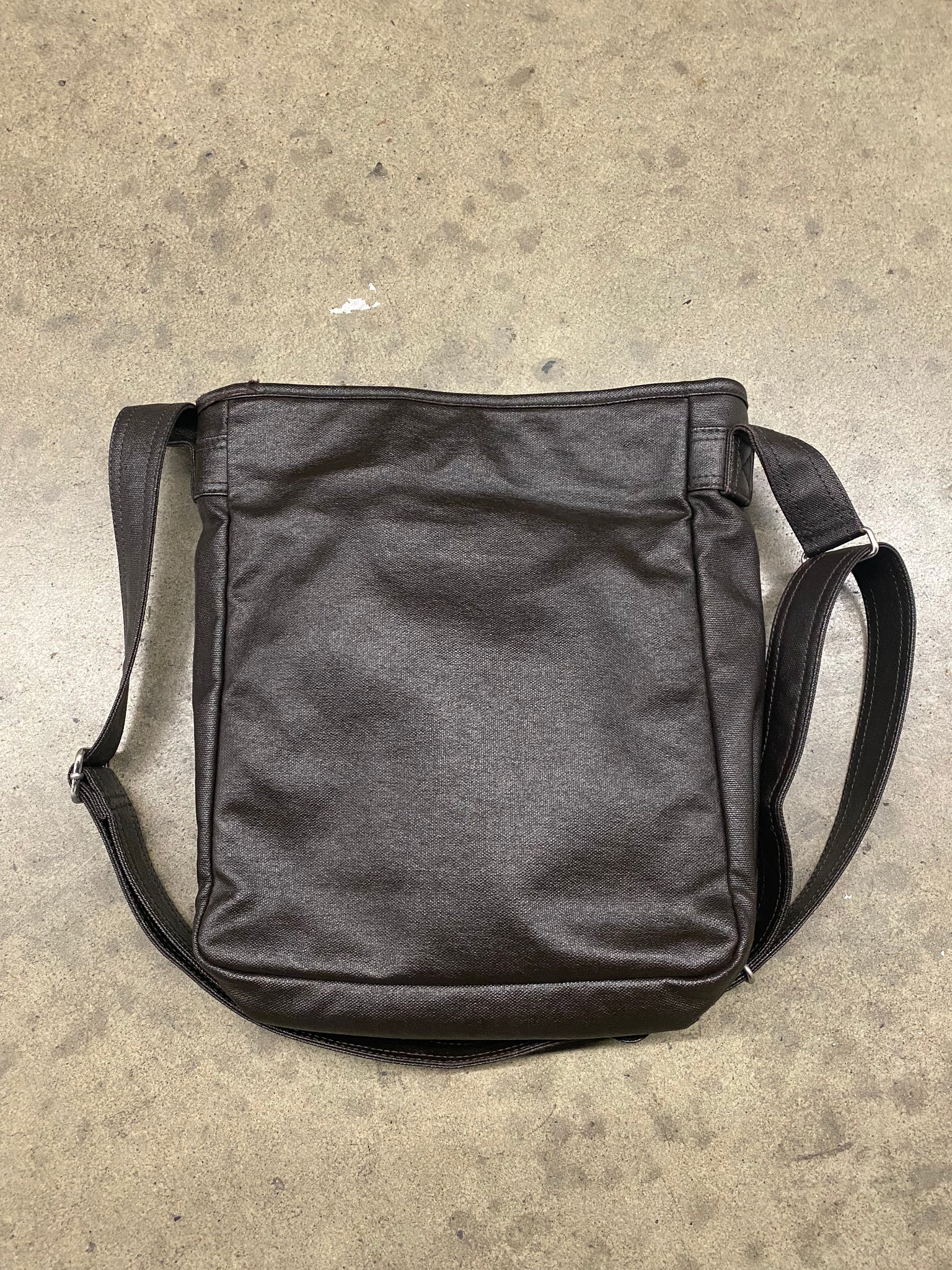 PORTER CROSS GRAIN PLEATHER BAG