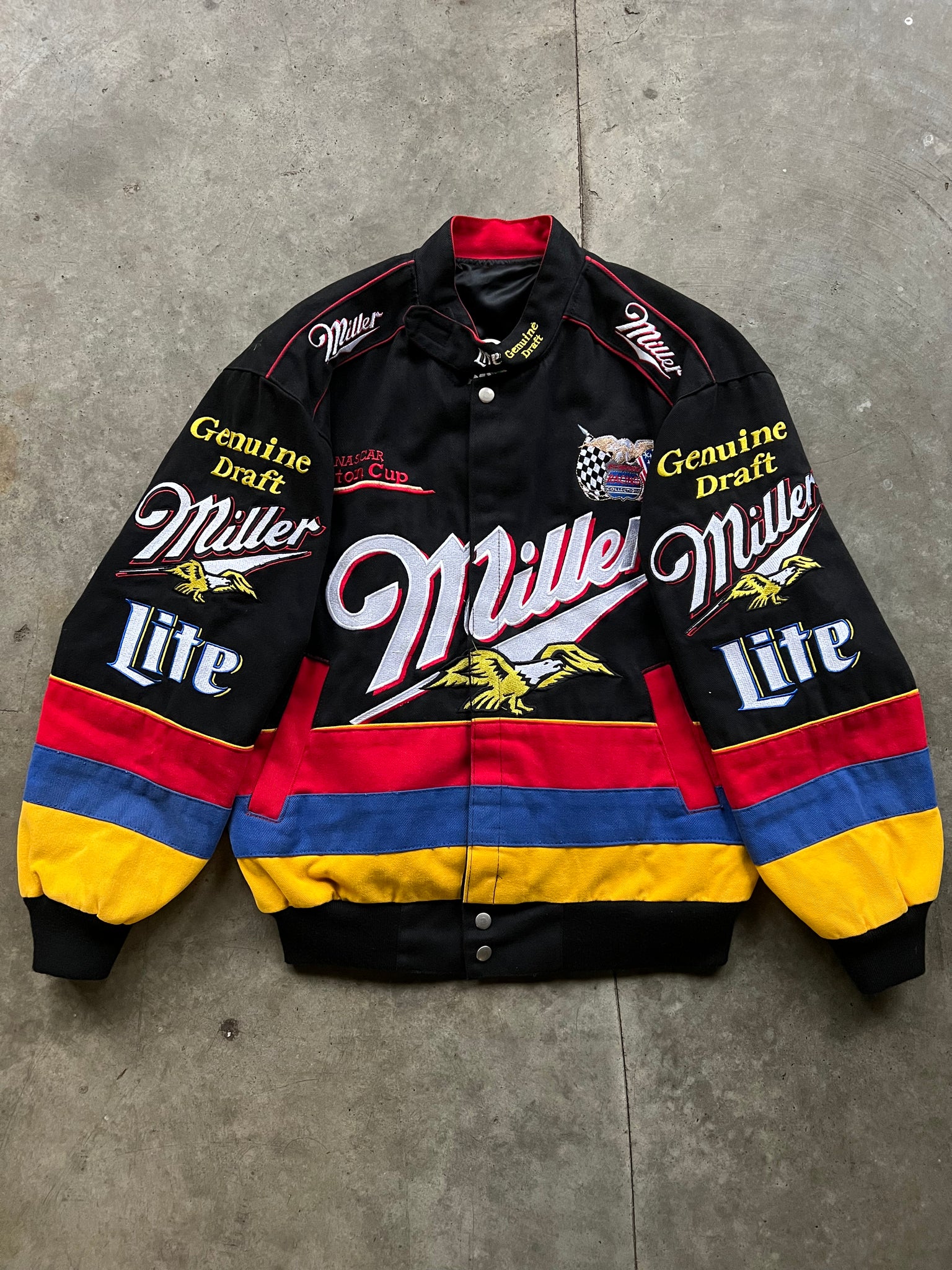 1990s JEFF HAMILTON MILLER RACING JACKET / SMALL