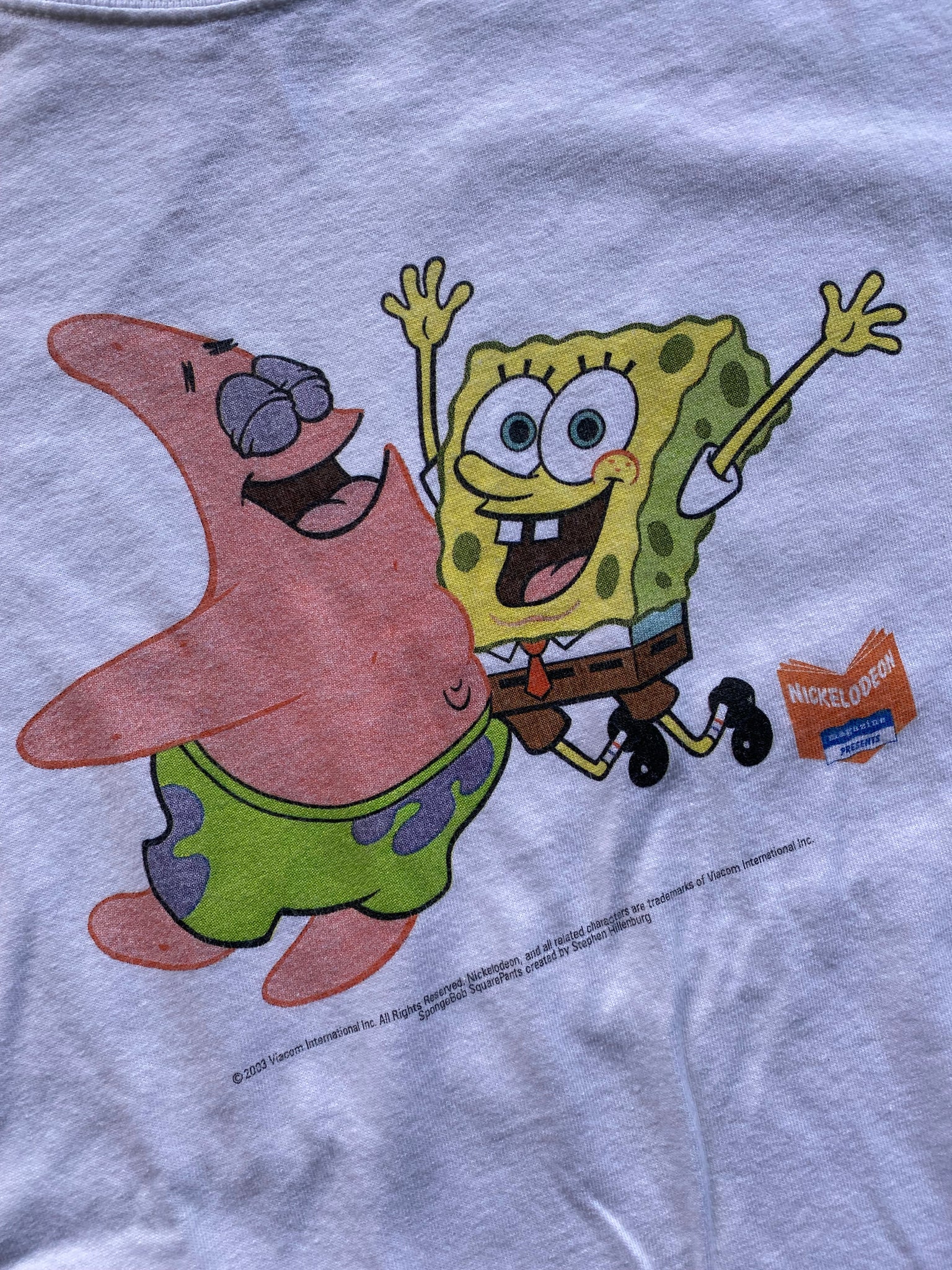 2003 NICKELODEON SPONGEBOB TSHIRT / MEDIUM