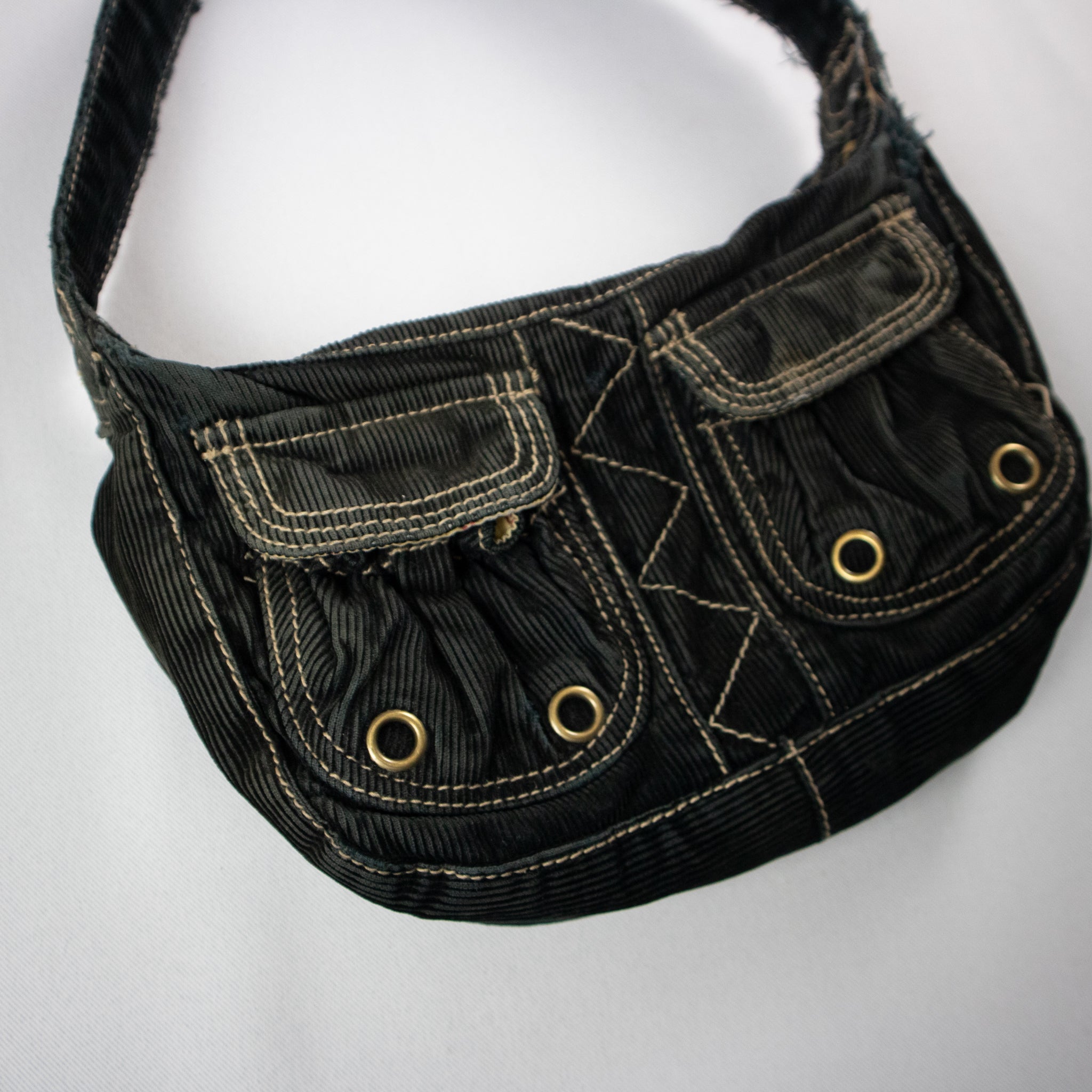 Old Navy Cotton Ribbed Hand Bag / OS