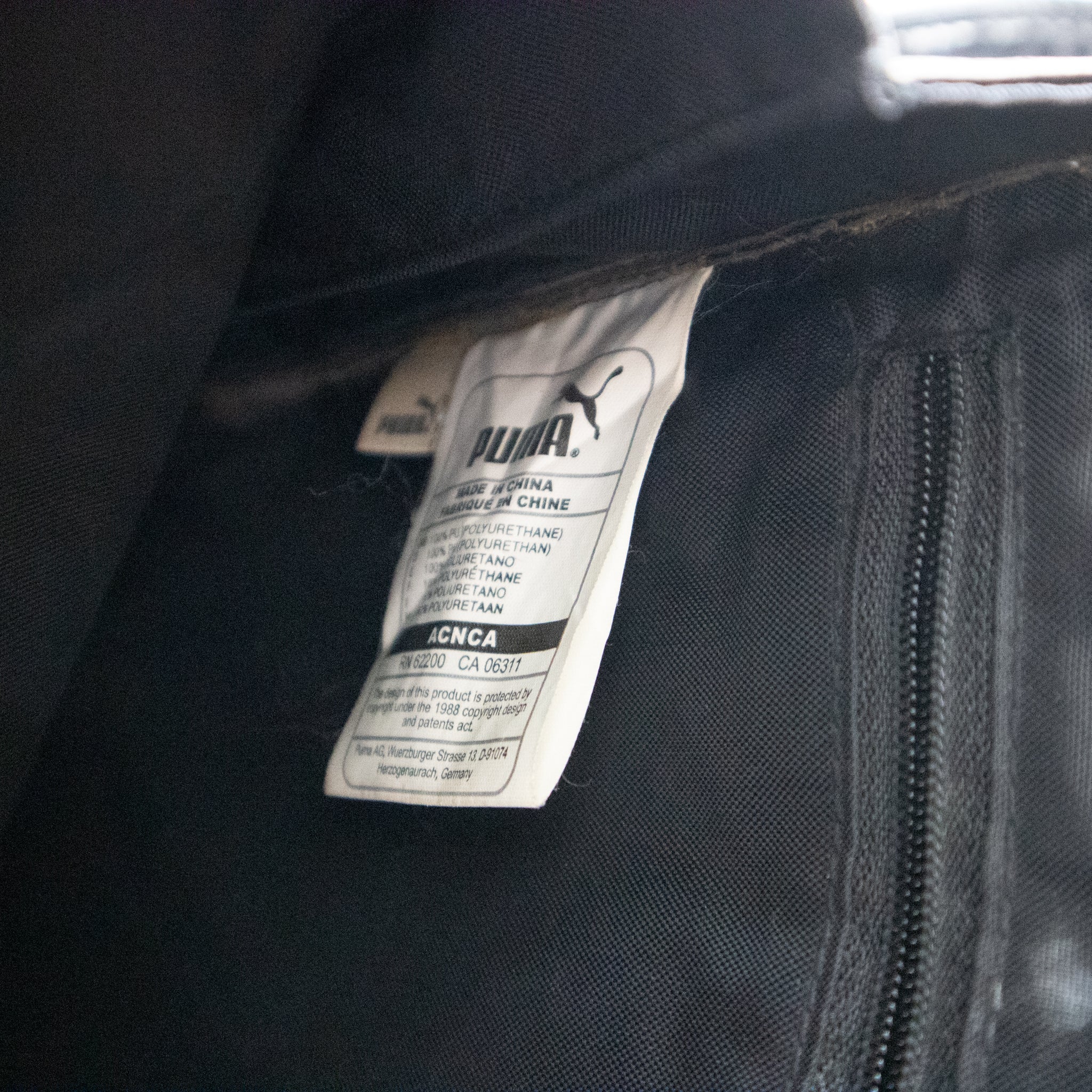 Puma Leather Tote Bag / OS