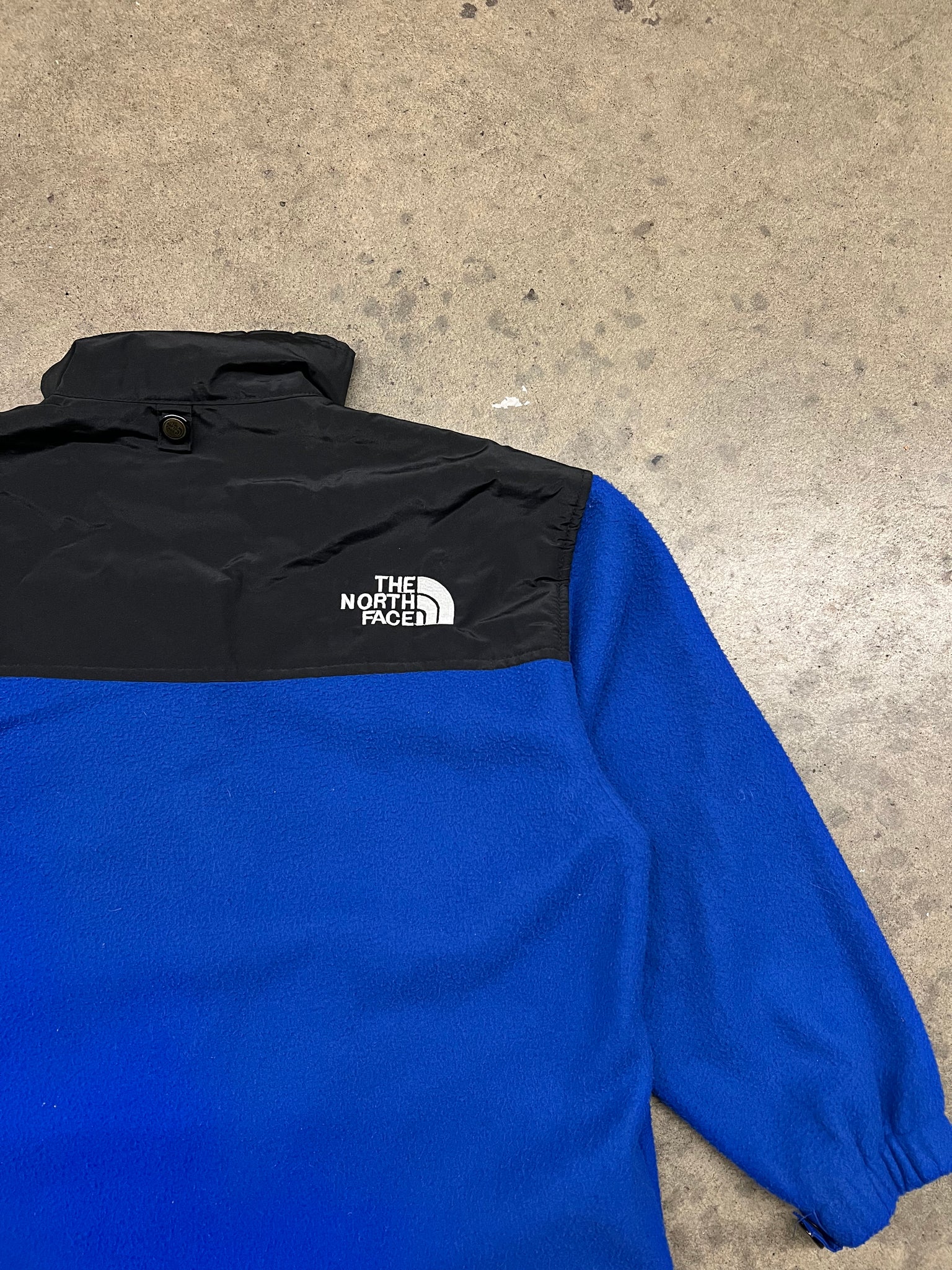 1990S TNF royal blue fleece / xlarge