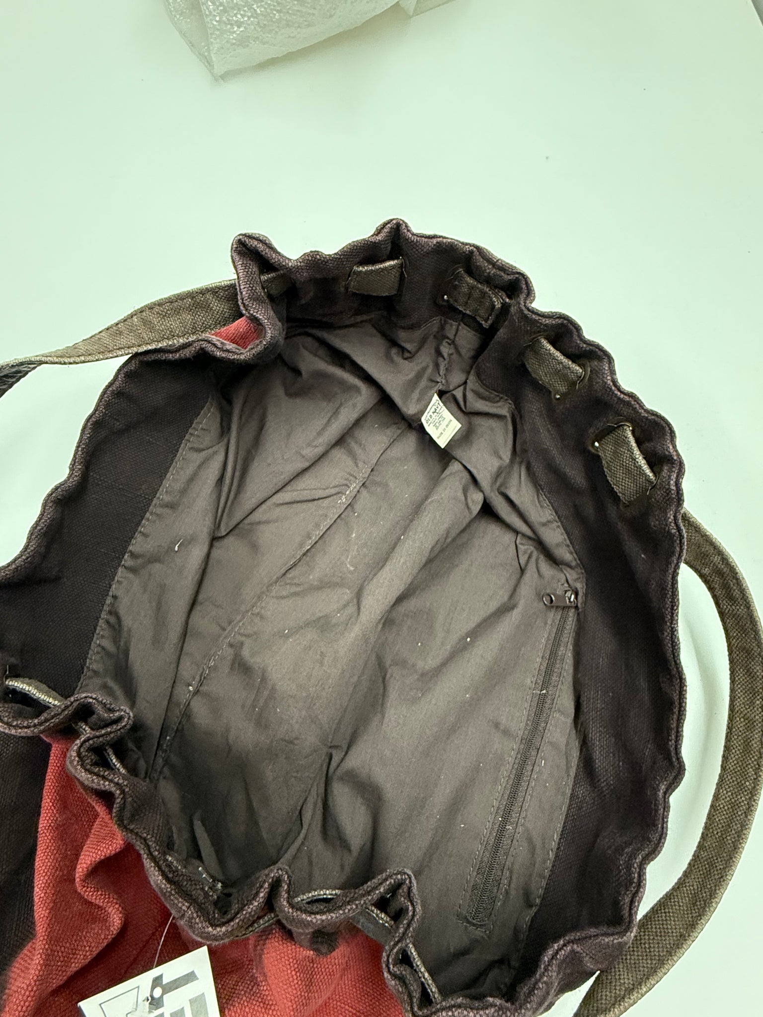 GAP tyedye y2k maroon bag / OS