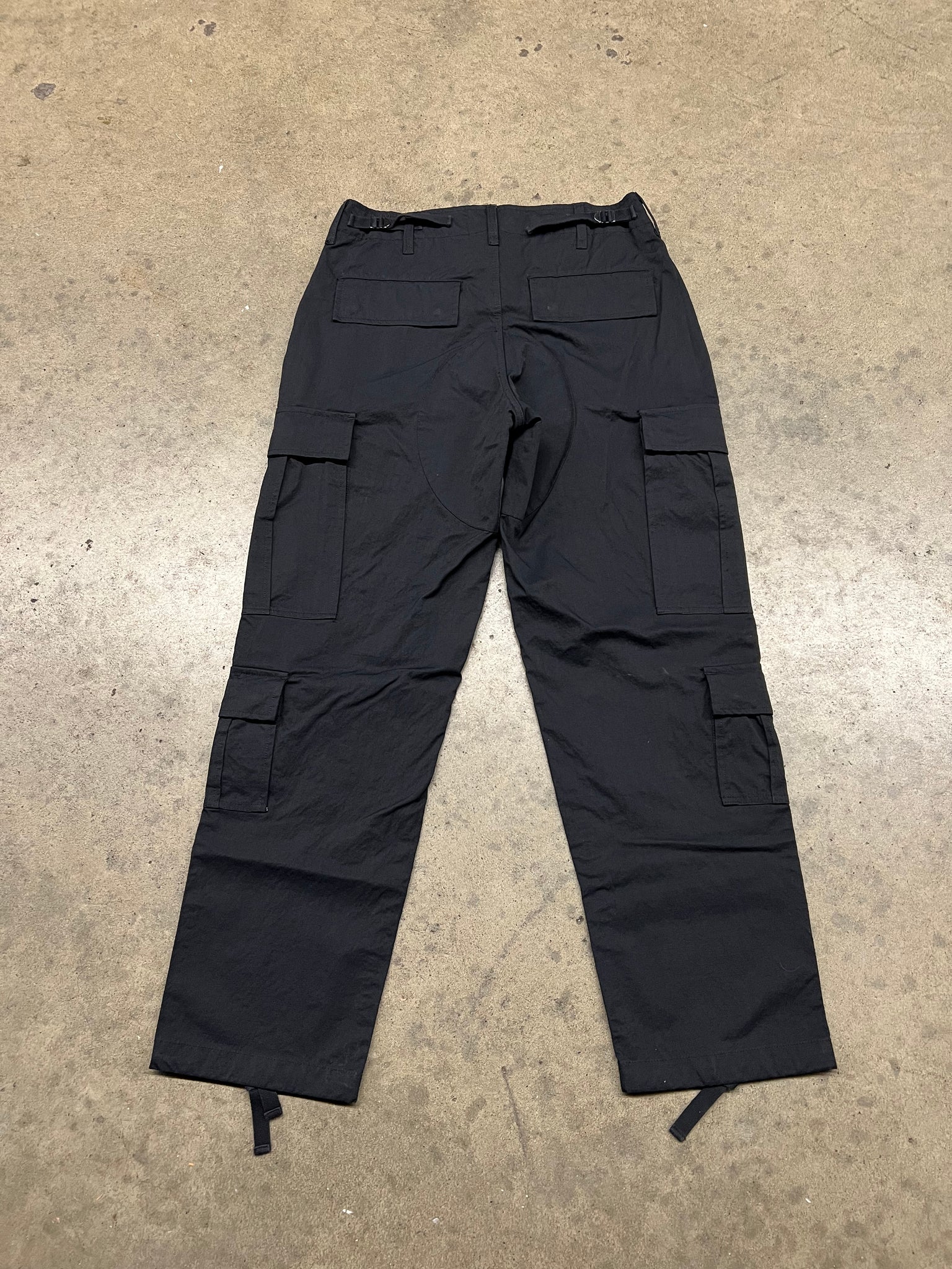 STUSSY CANVAS NYLON CARGO PANTS / 28X31