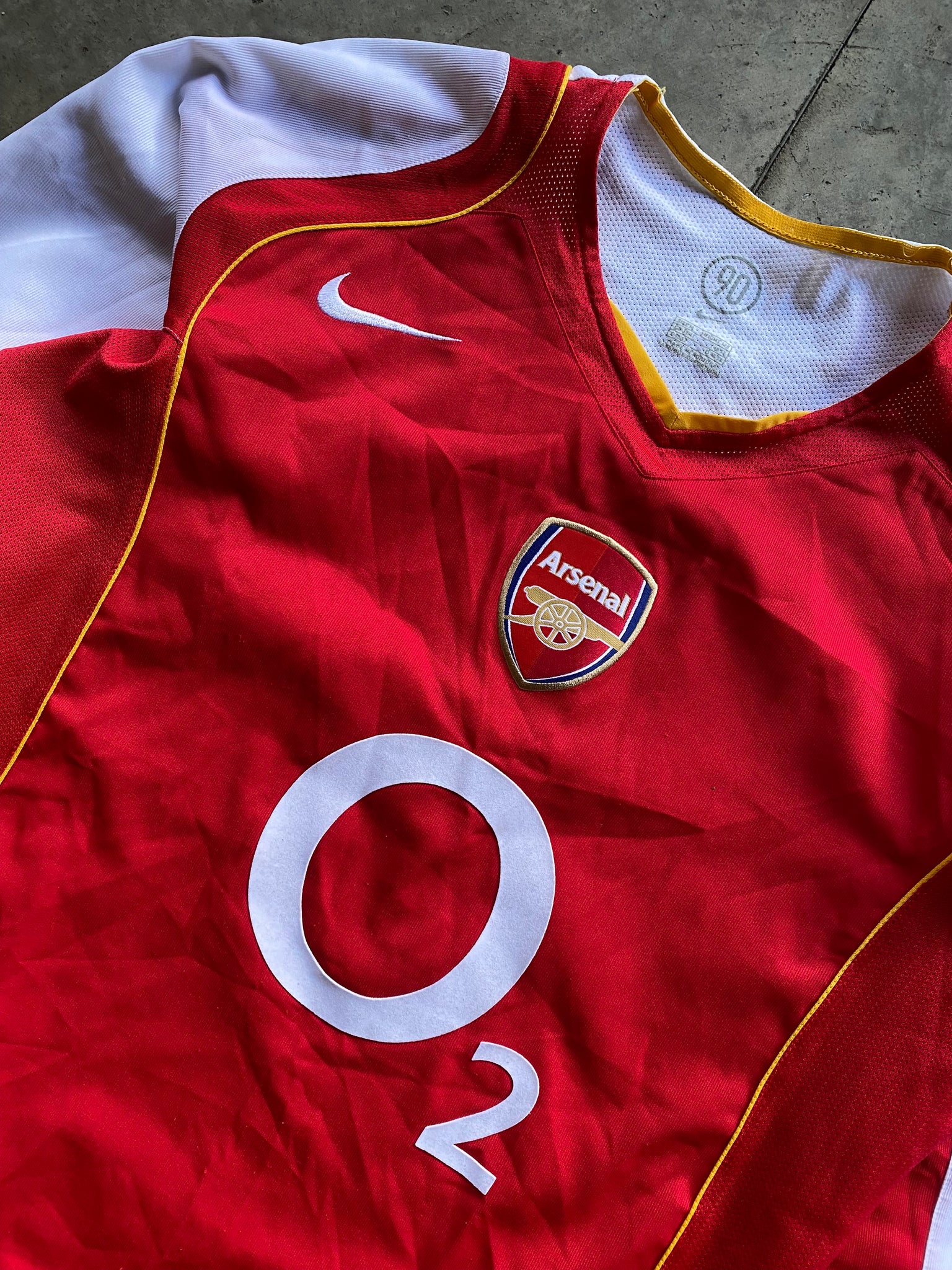 NIKE ARSENAL LONGSLEEVE JERSEY / MEDIUM