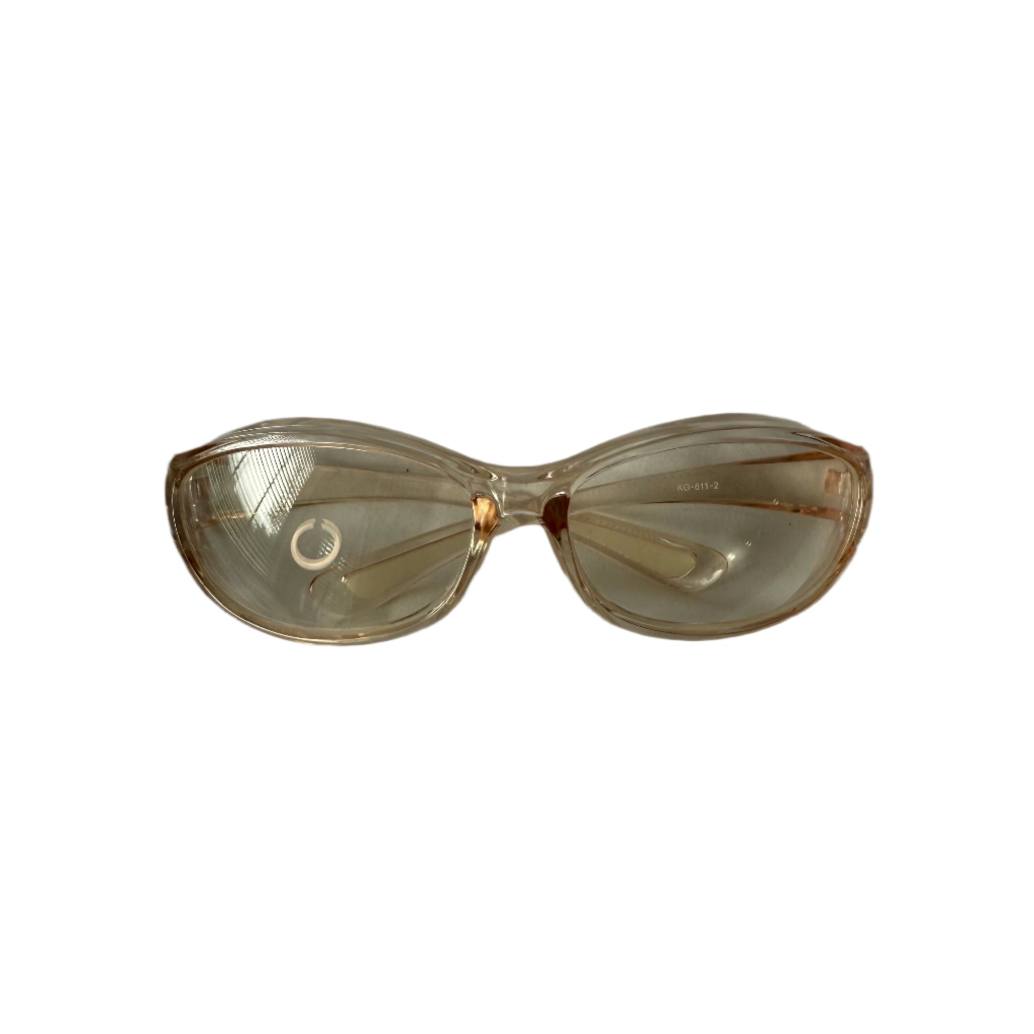 Clear y2k goggle glasses / OS