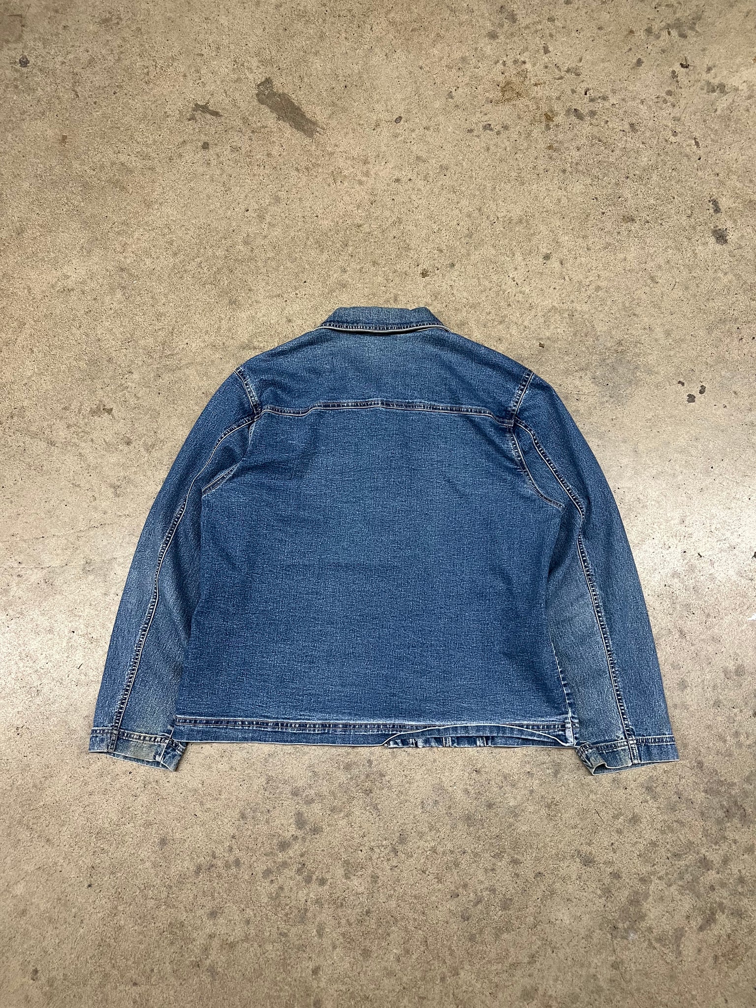 ZIPUP DENIM JACKET / MEDIUM