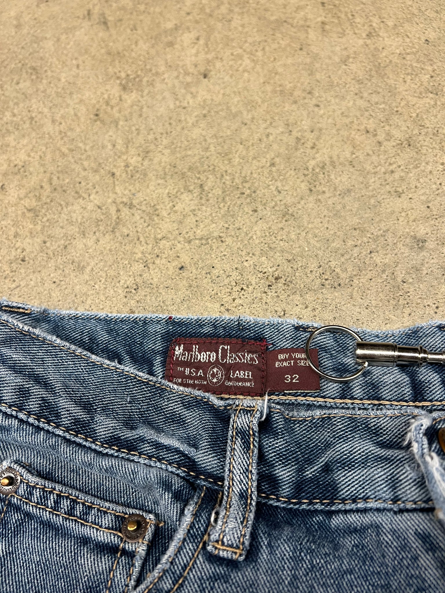 MARLBORO DENIM PANTS / 32X28