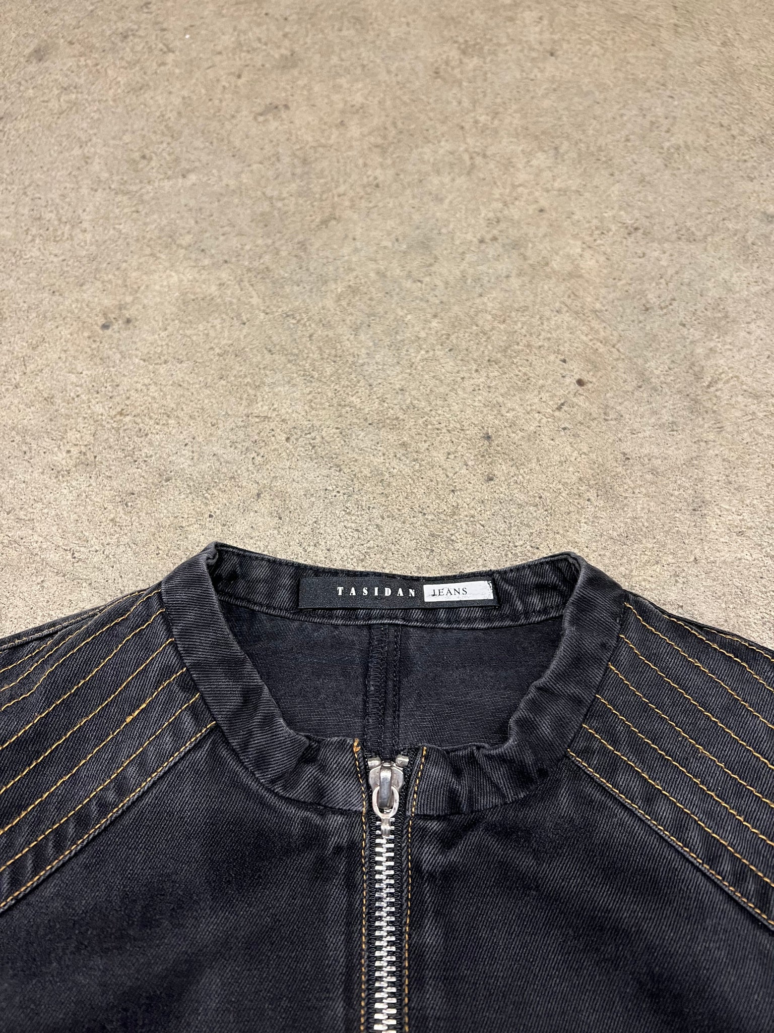 TASIDAN MOTO DENIM JACKET / SMALL