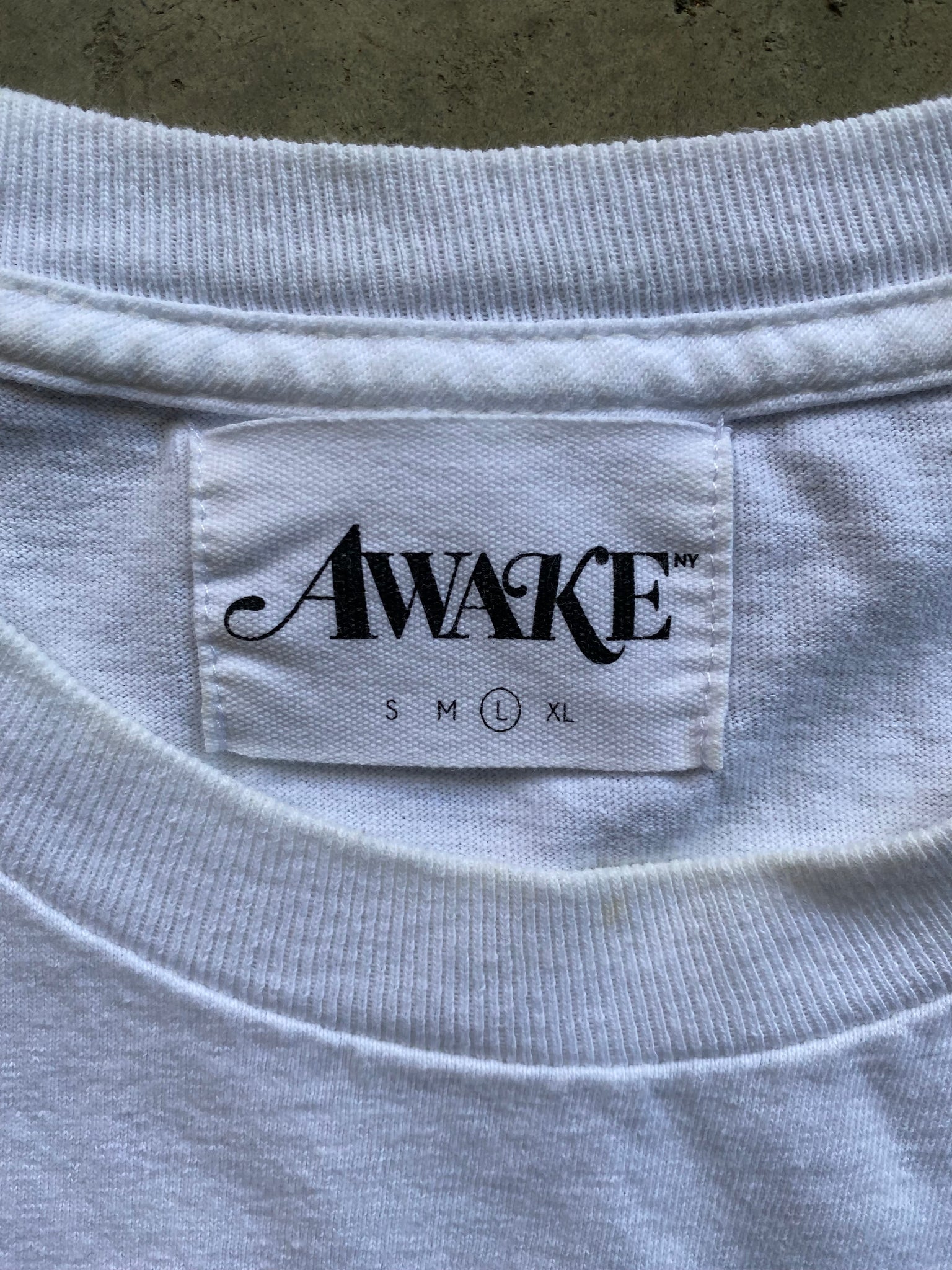 AWAKE NYC BASKETBALL TSHIRT / LARGE