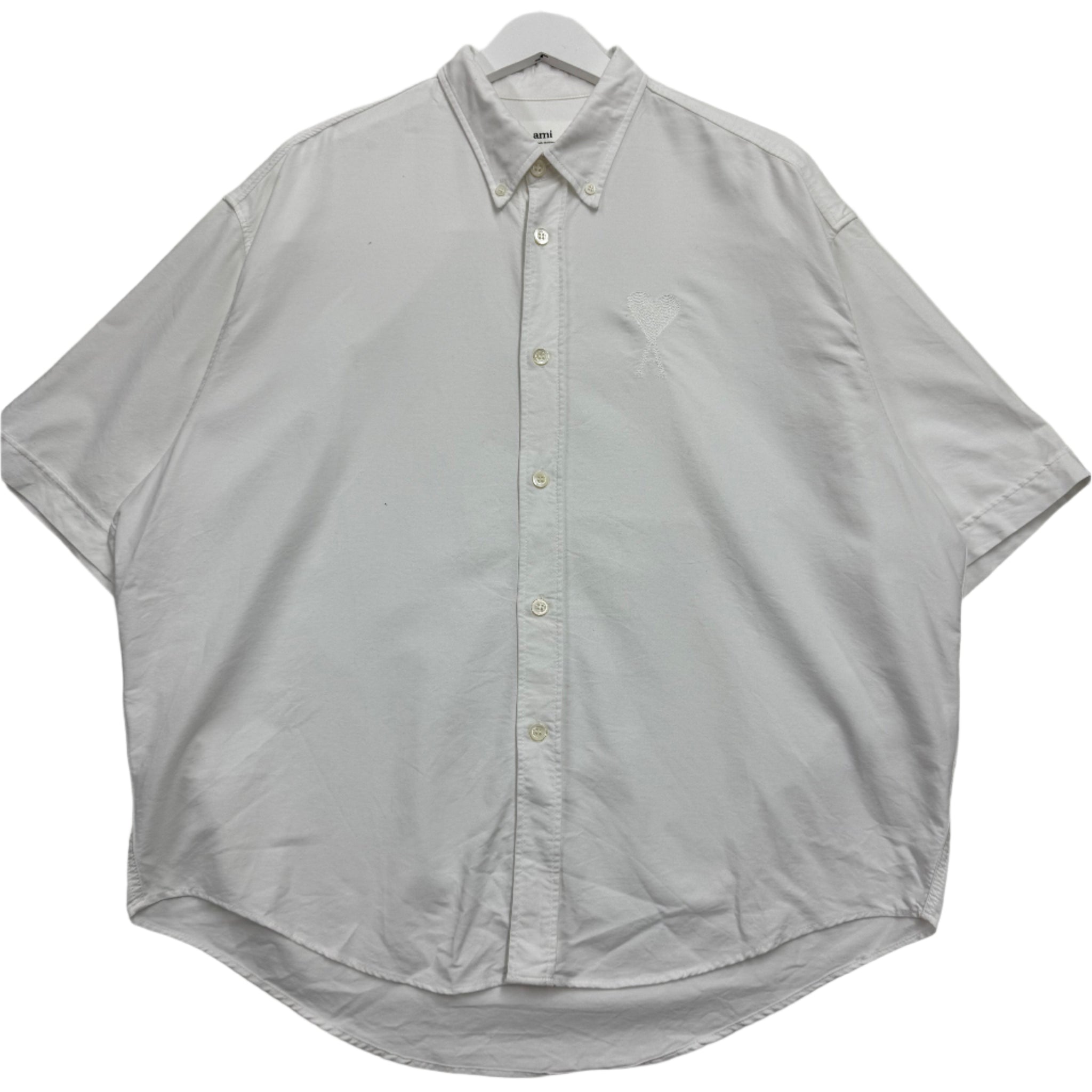 Ami paris designer polo button up