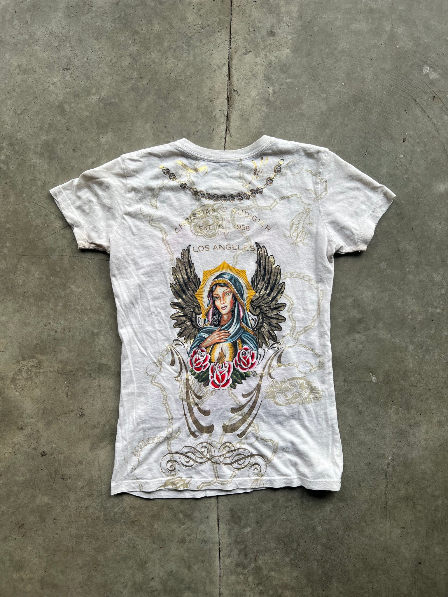 CHRISTIAN AUDIGIER WOMENS TSHIRT / SMALL