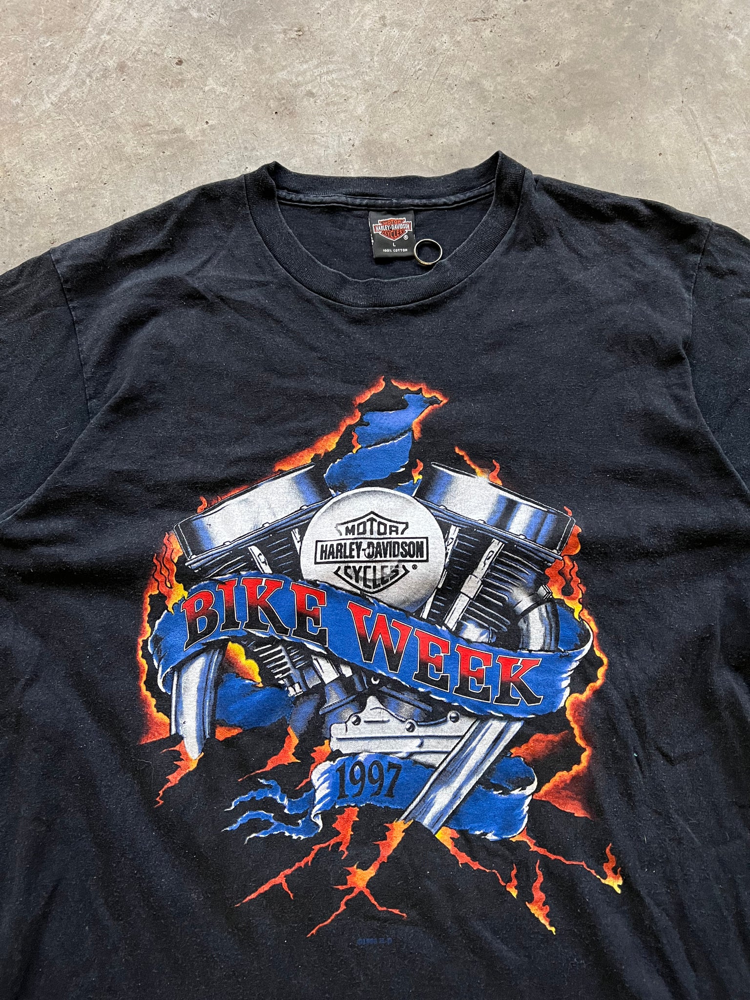 1997 BIKE WEEK TSHIRT / LARGE