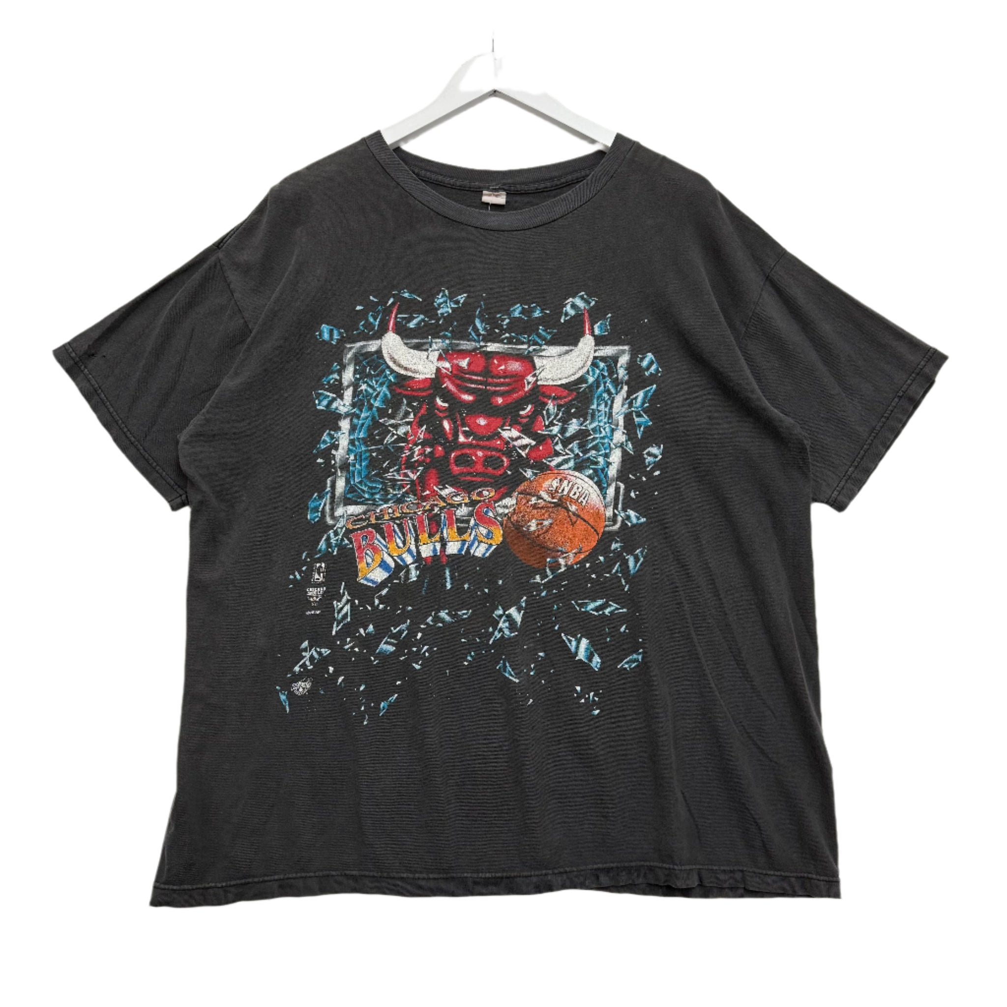 1990's Bulls shattered backboard tee vancouver vintage streetwear