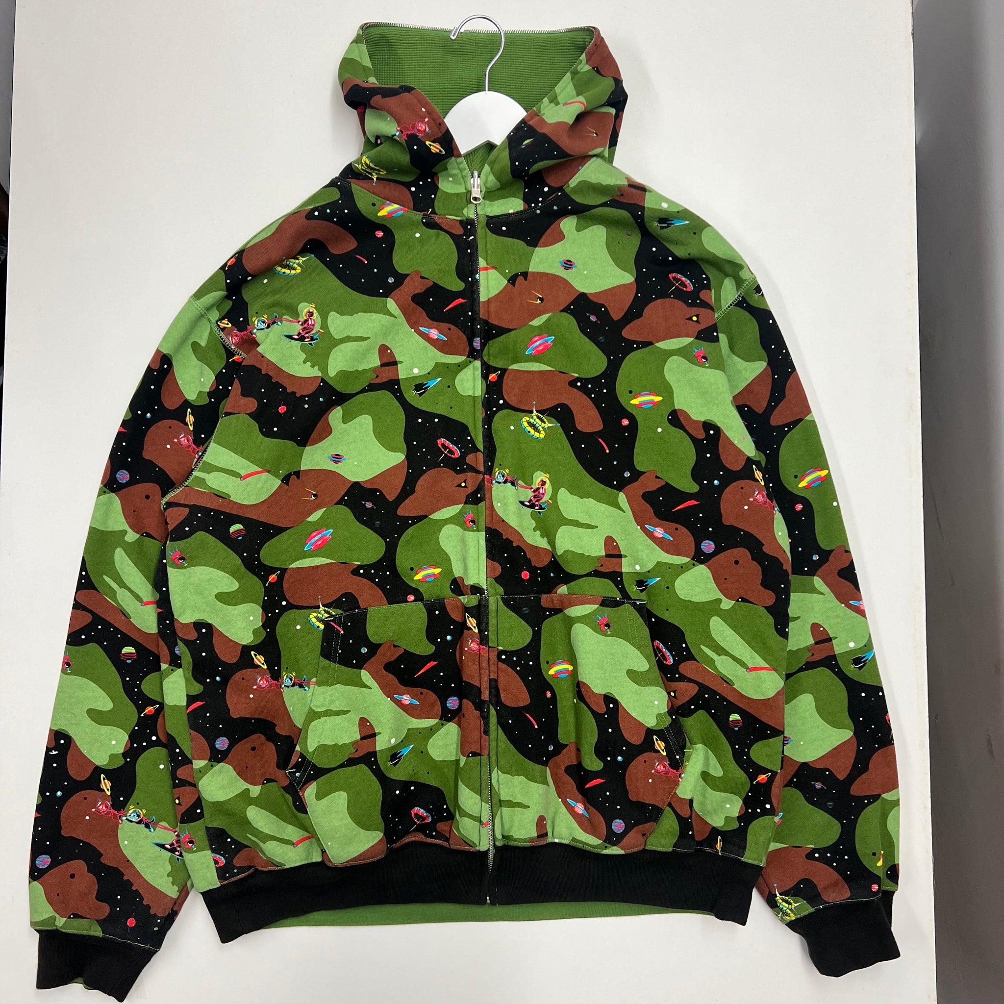 bbc bape style hoodie full shark type zip