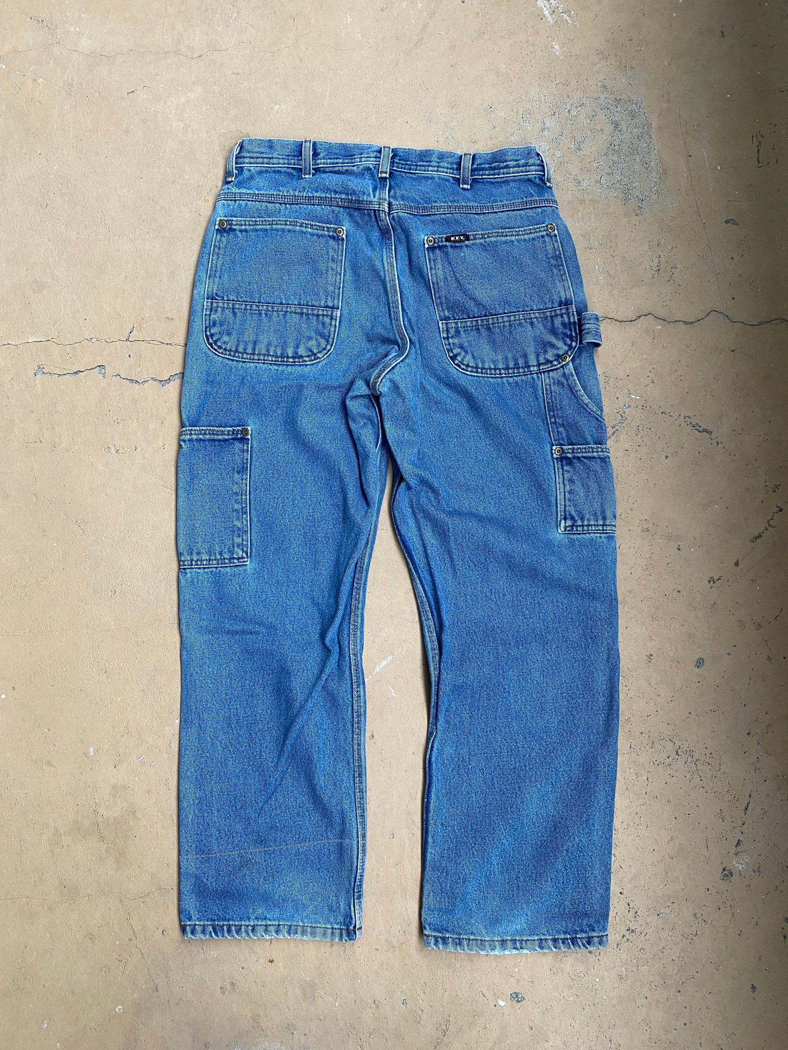 KEY DOUBLE KNEE DENIM / 34X30