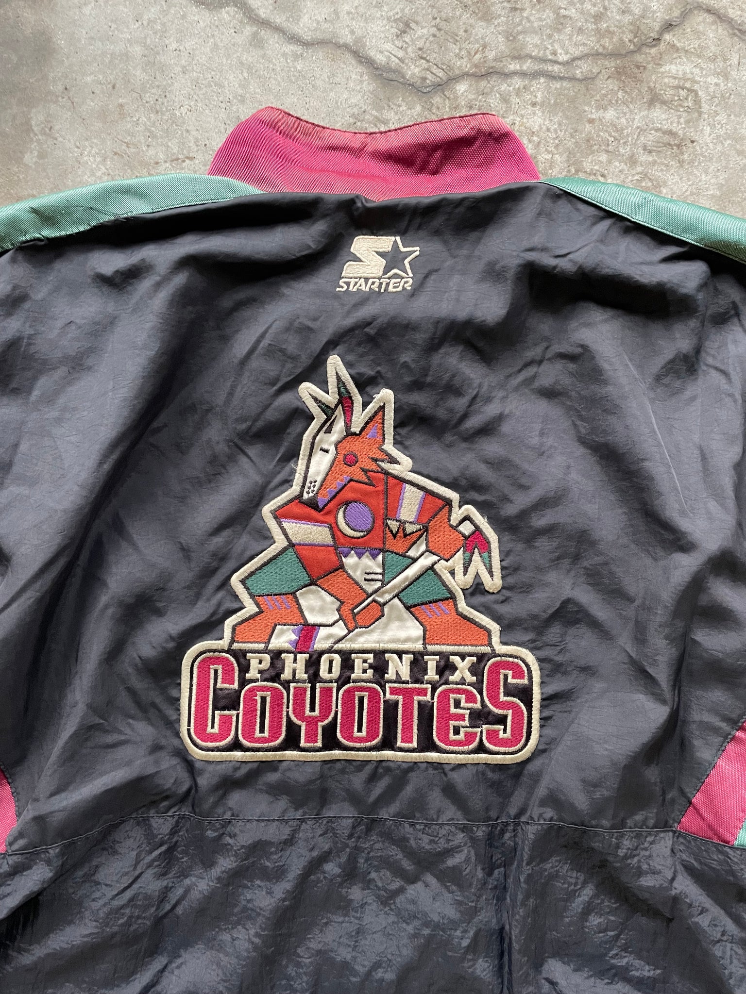 NHL COYOTES STARTER JACKET / LARGE