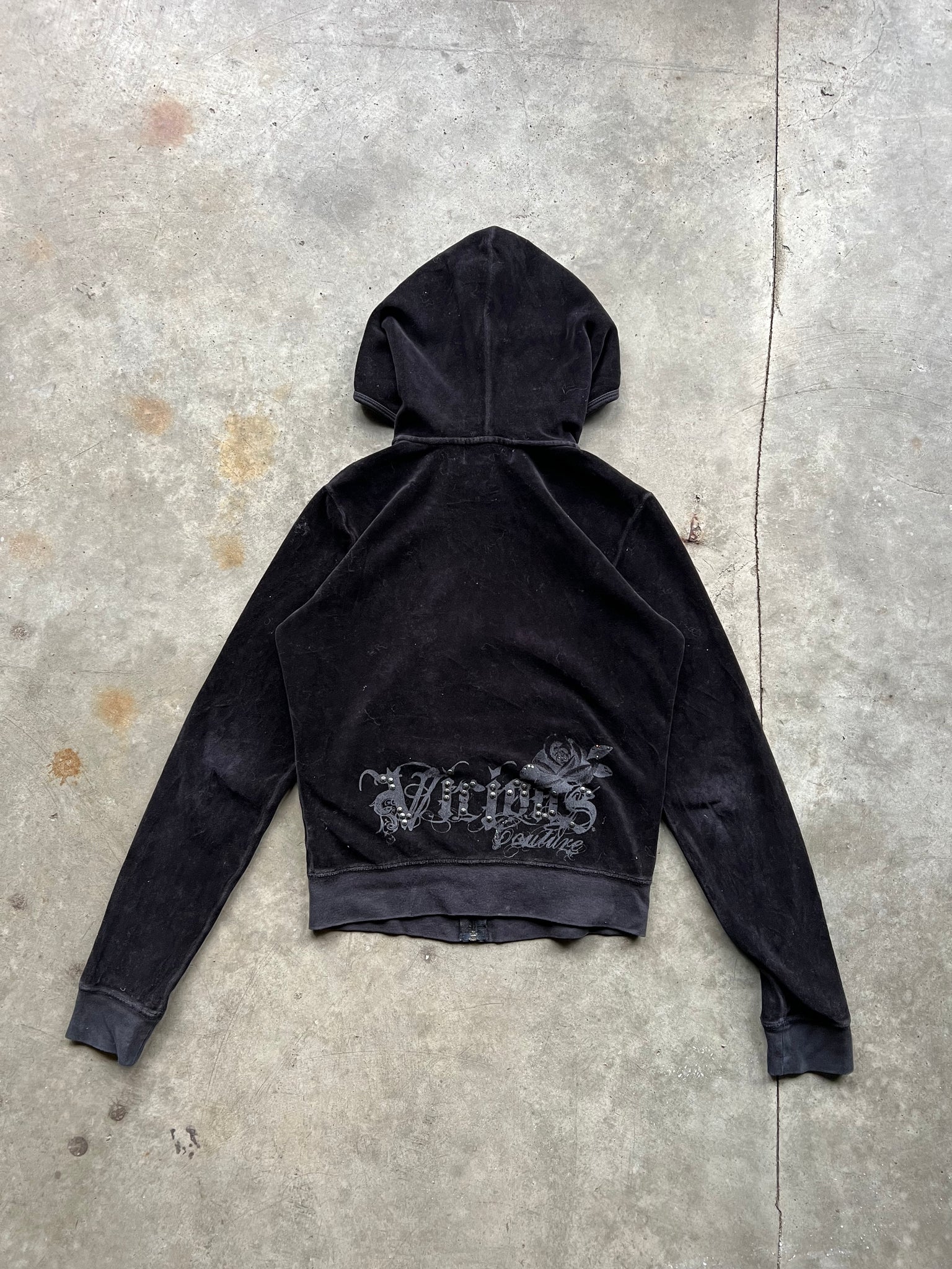 JUICY COUTURE 'VICIOUS' ZIPUP / MEDIUM