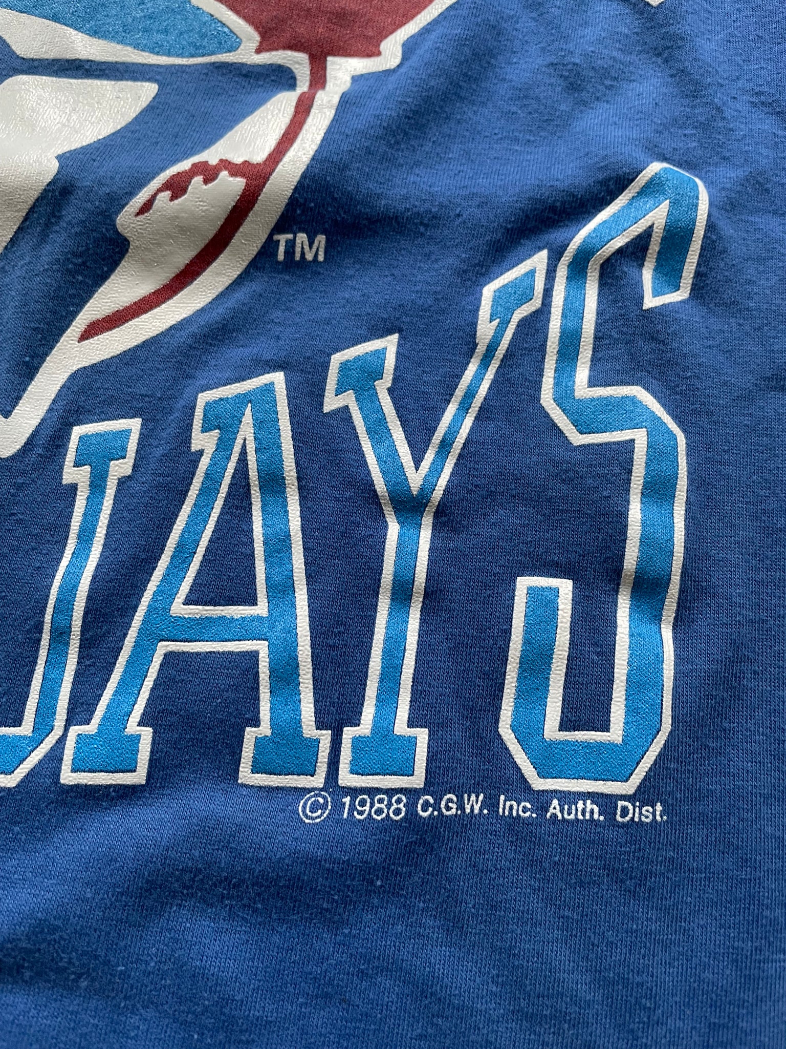 1980s TORONTO BLUEJAYS TEE / SMALL