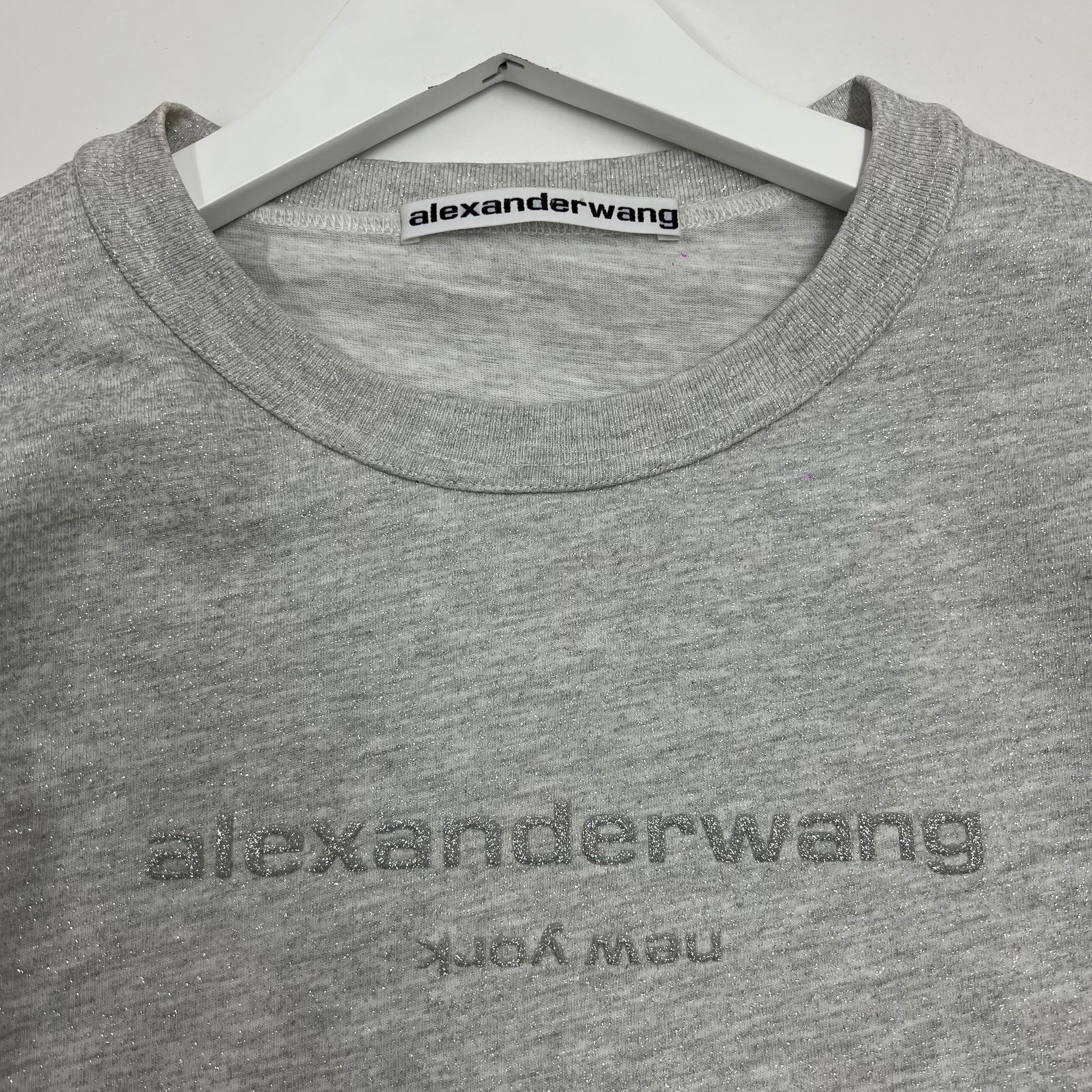 Alexander Wang glitter longsleeve / XLarge