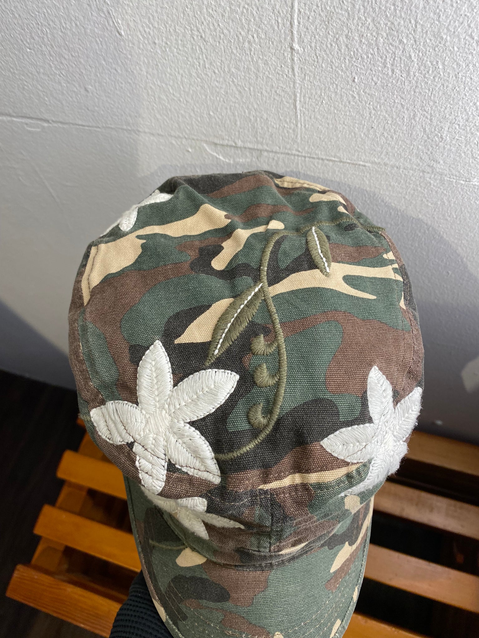 HEADERS FLORAL CAMO CADET CAP