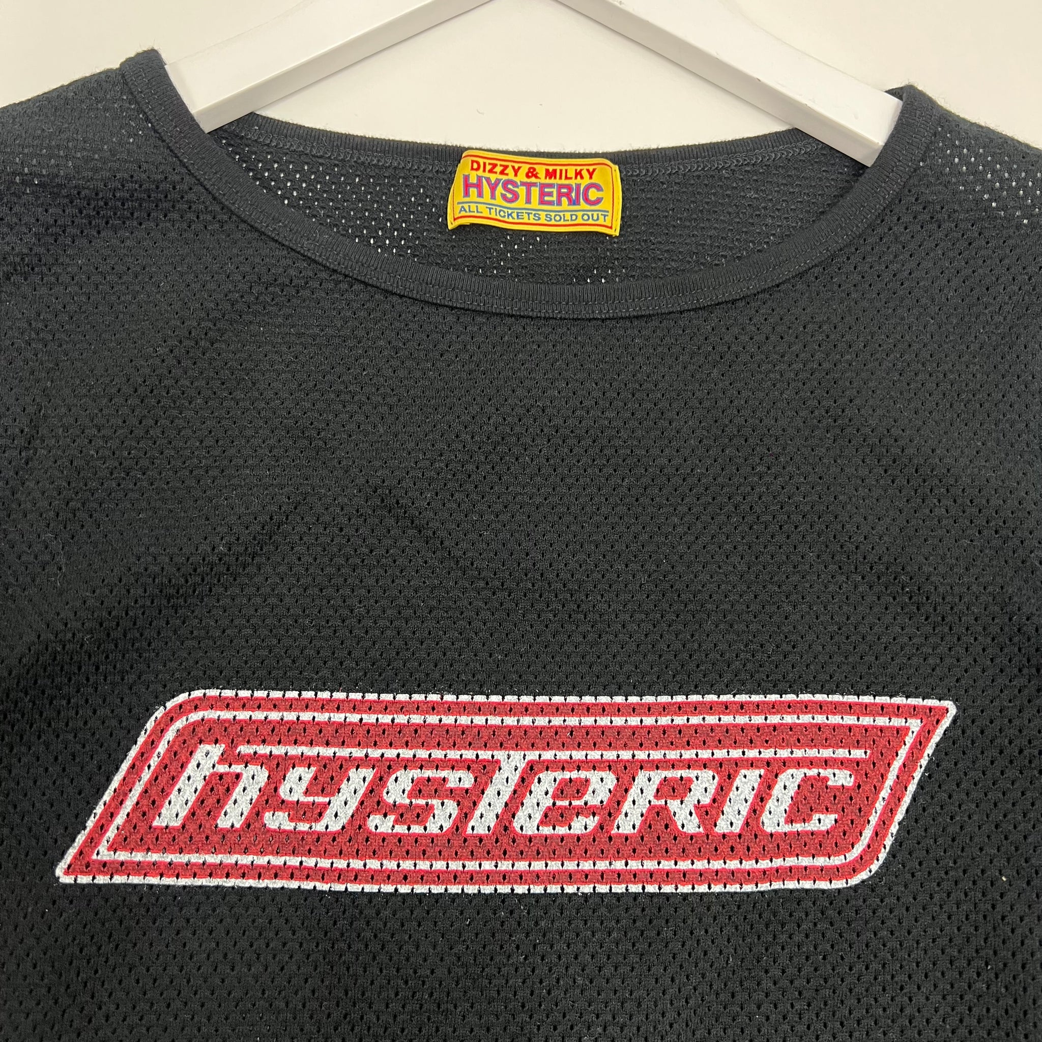 Hysteric Glamour Pin-up girl mesh longsleeve Streetwear Archive 90s milkboy designer