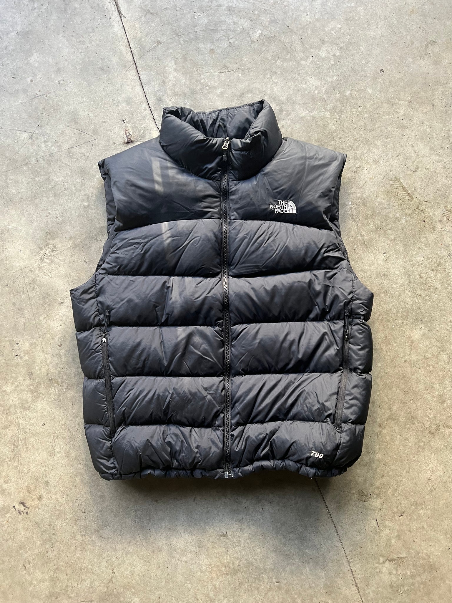 TNF 700 BLACK VEST / XLARGE