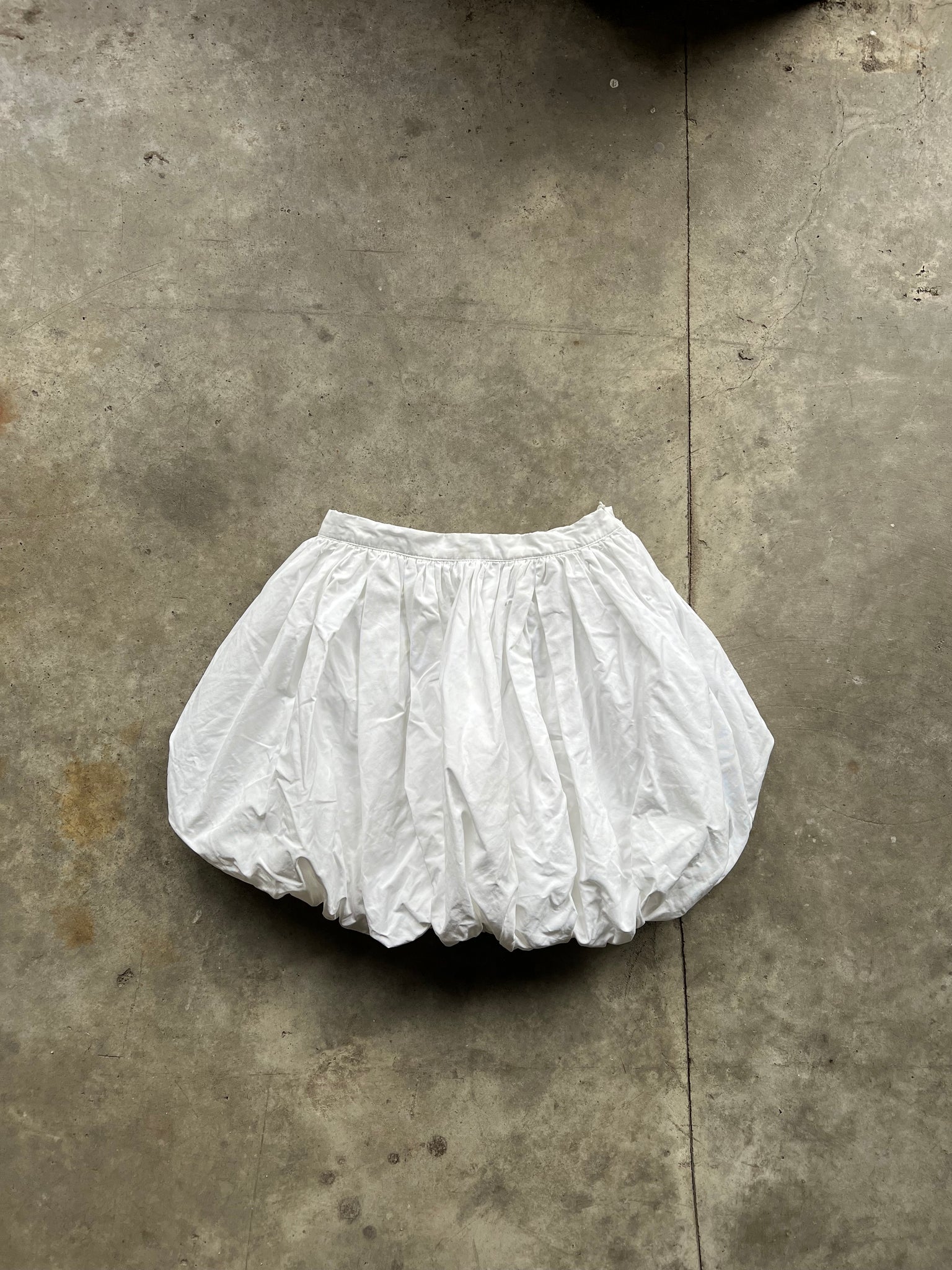 WELL DONE WHITE BUBBLE SKIRT / 23