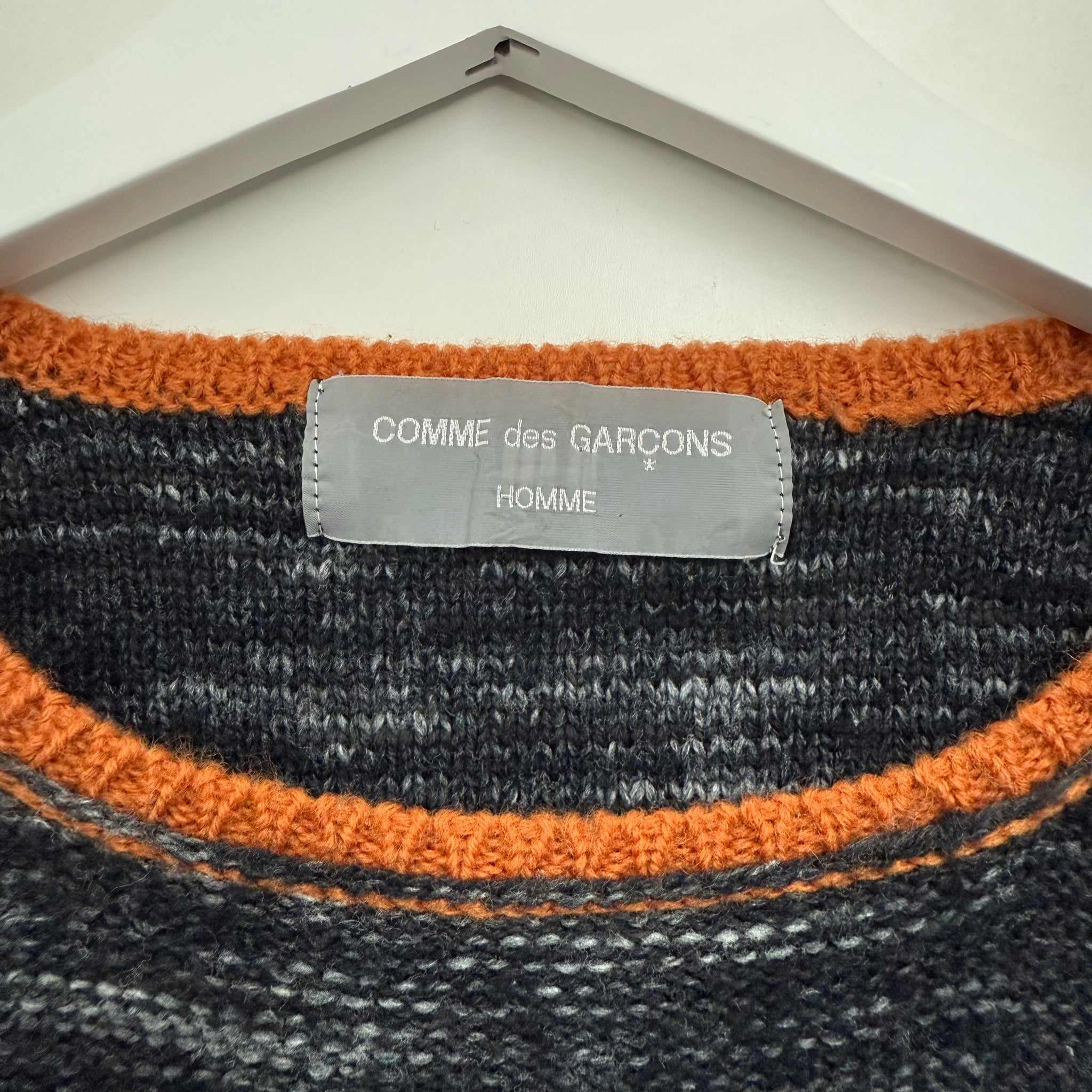 1995 Comme Des Garcons mixed yarn jumper sweater rei kawakubo Junya Watanabe Vancouver Vintage Sweater