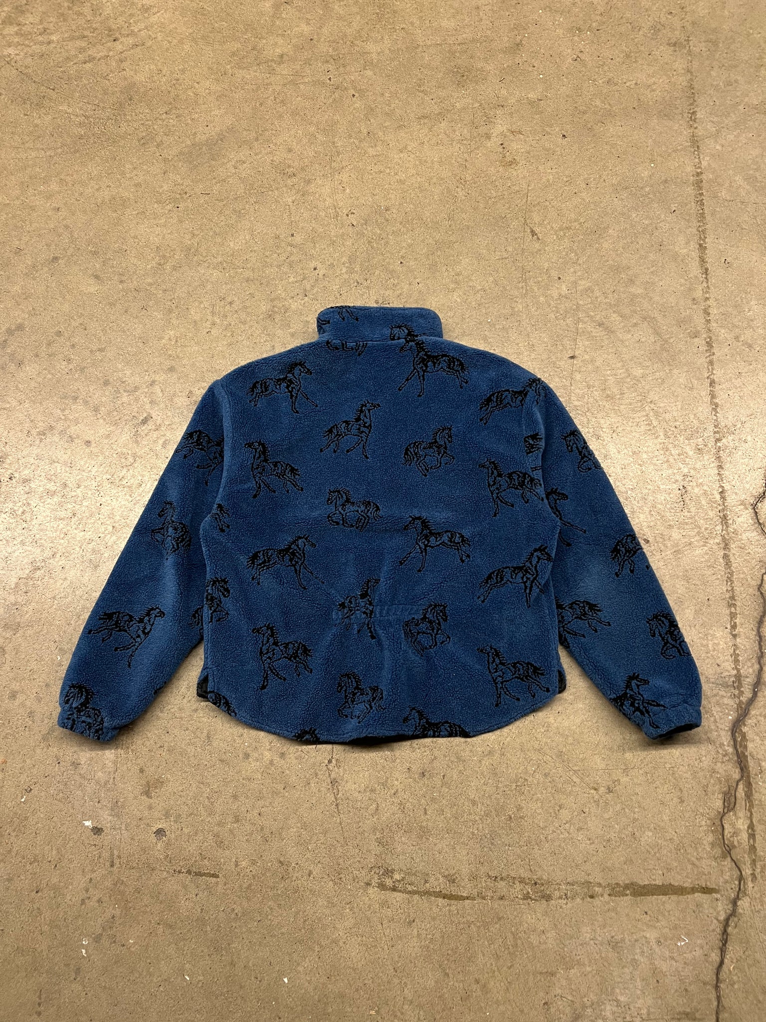 Tsunami horse zipup fleece / large