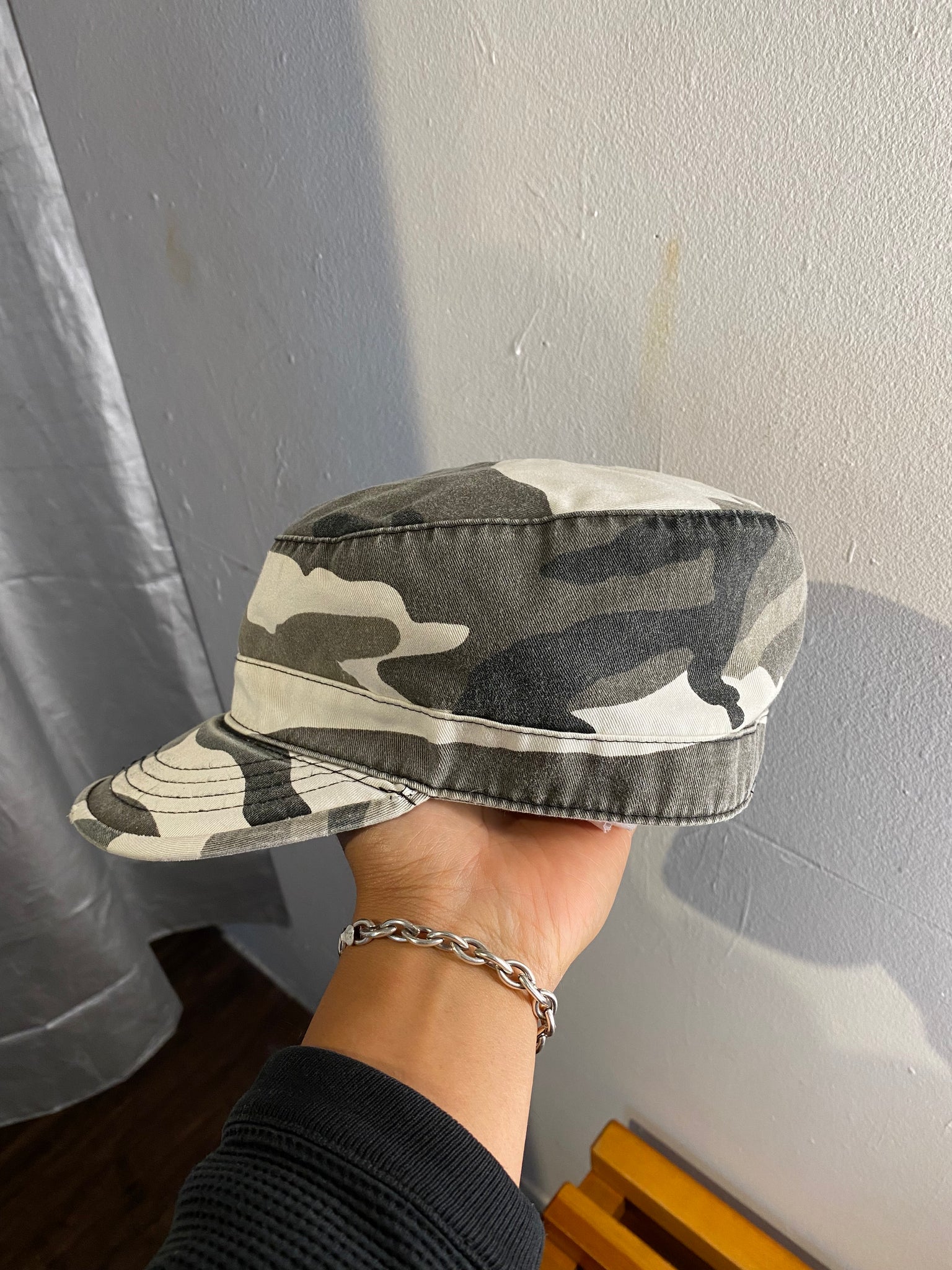 SNOW CAMO CADET HAT