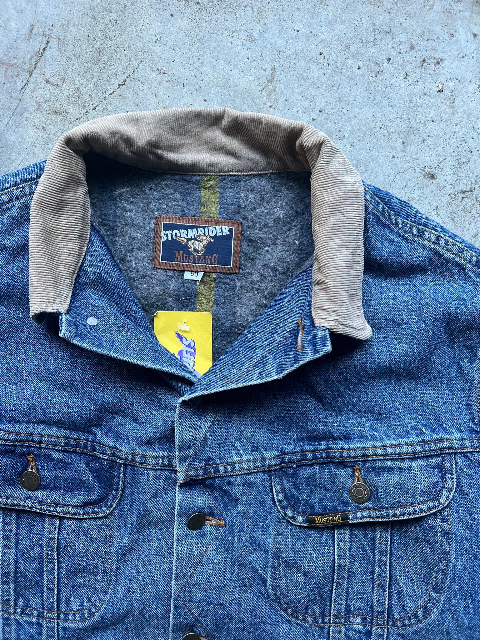 STORMRIDER LINED DENIM JACKET / XLARGE