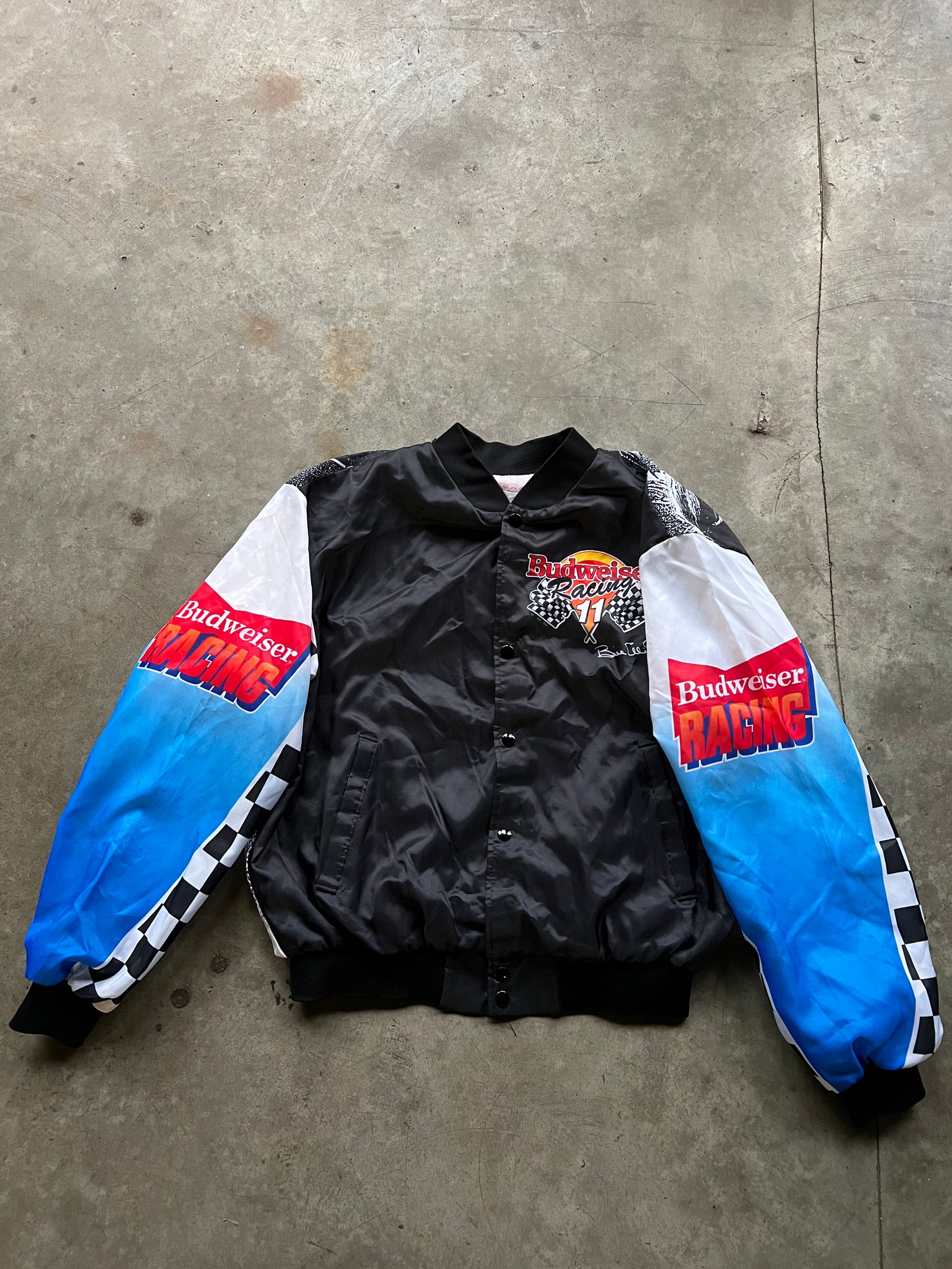 1992 BUDWEISER NYLON RACING JACKET / SMALL