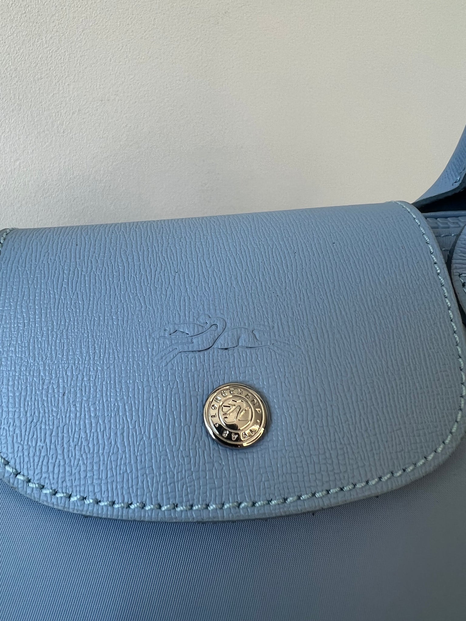 LONGCHAMP SMALL TOTE BAG / BLUE