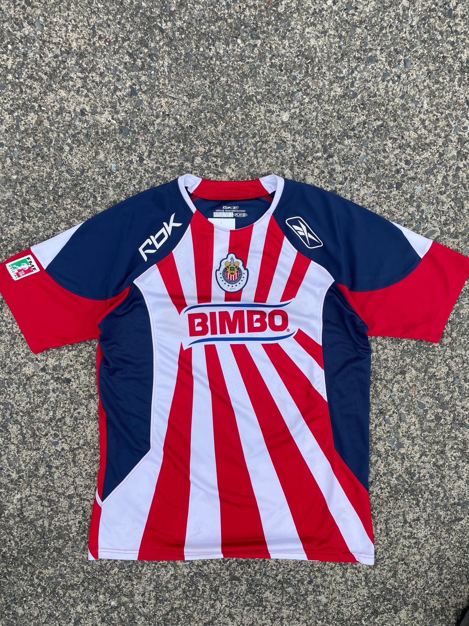 REEBOK GUADALAJARA SOCCER JERSEY / LARGE