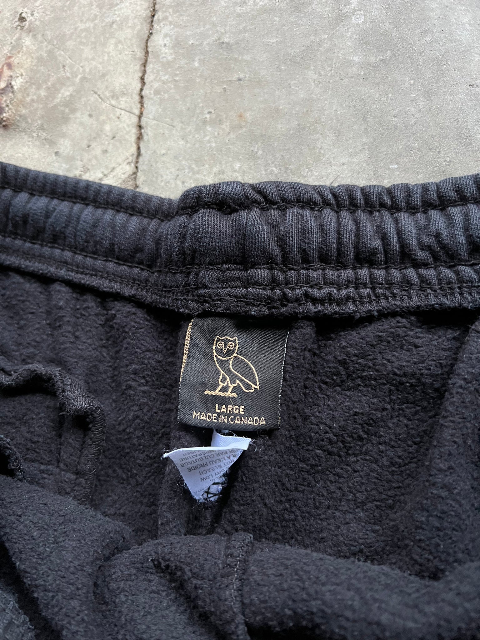 OVO CUFFED SWEATPANTS / LARGE