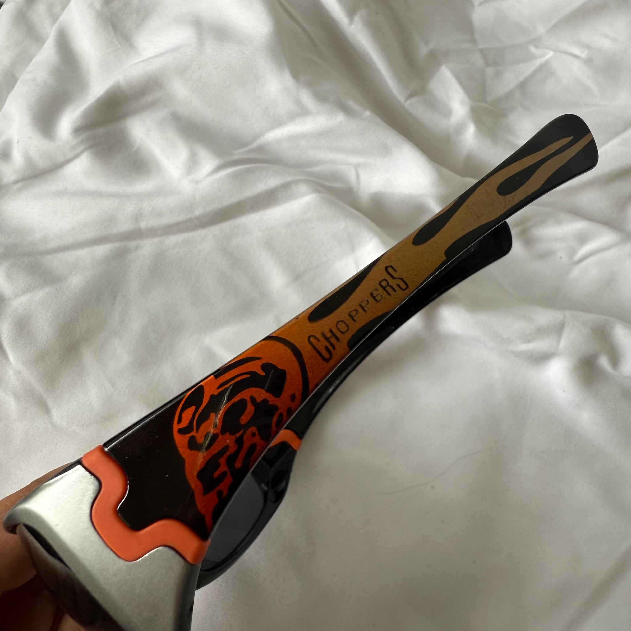 Choppers big frame flame sunglasses / OS