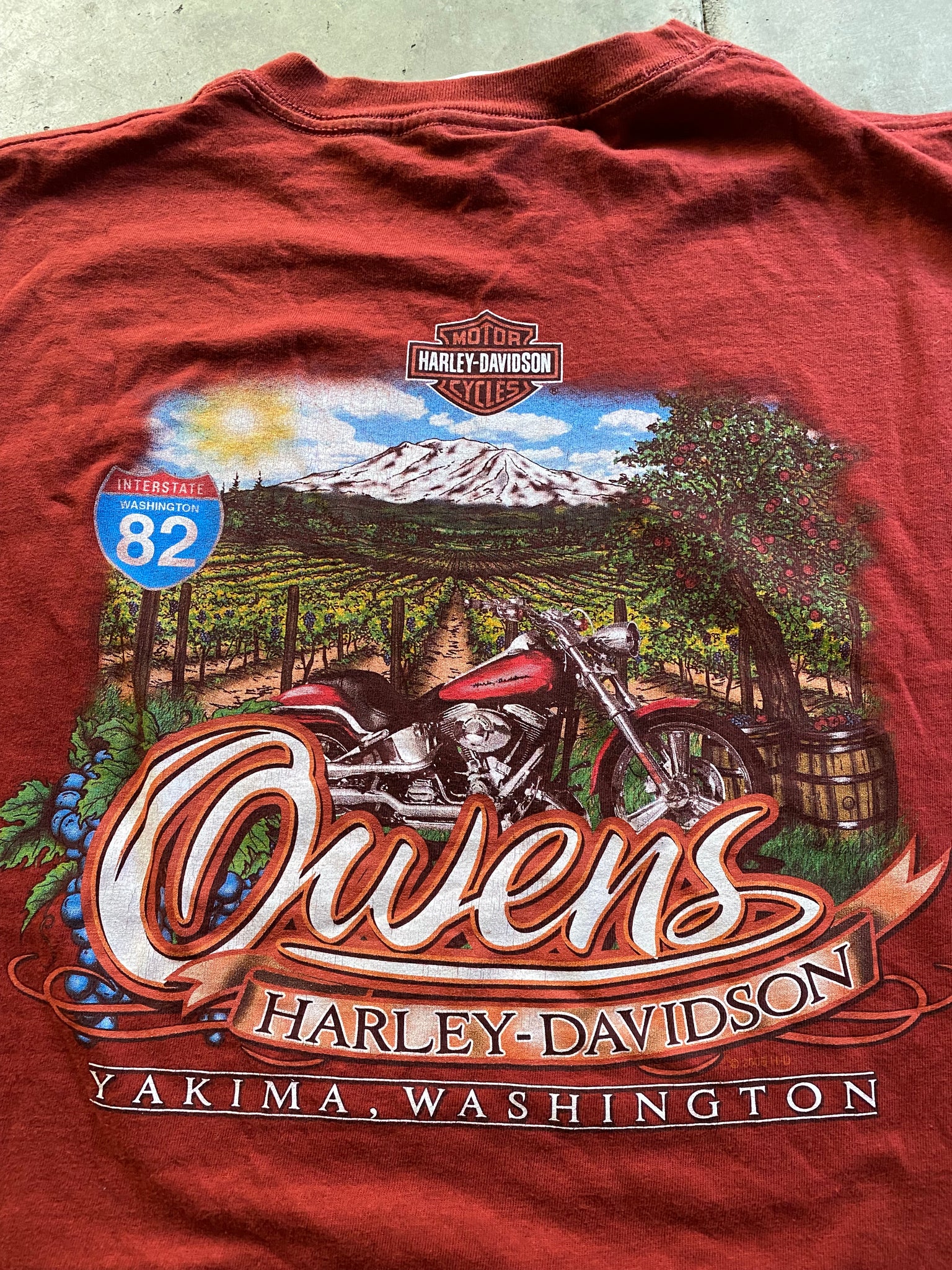 HARLEY YAKIMA WASHINGTON TEE / XLARGE