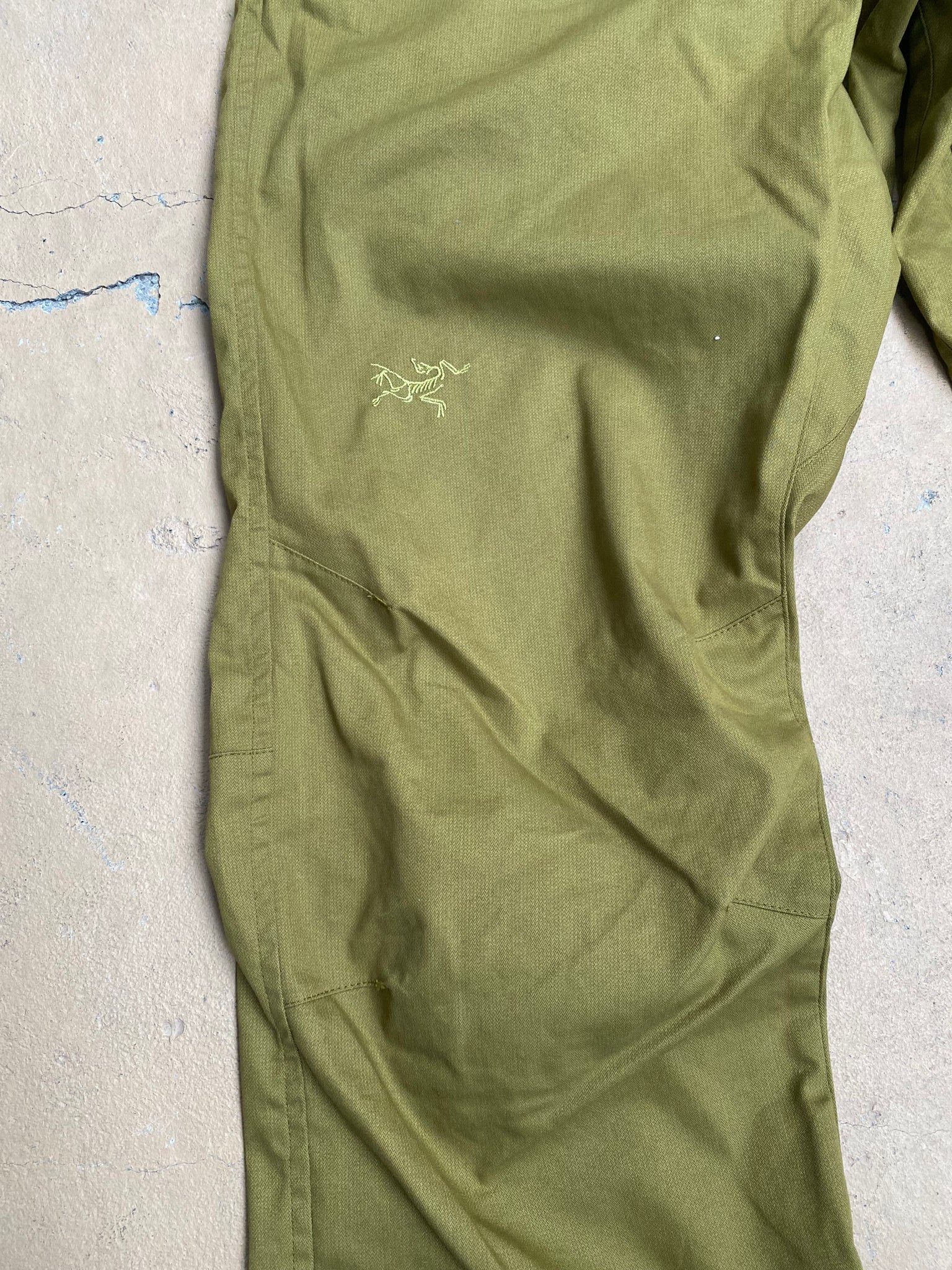 ARCTERYX OLIVE TREK PANTS / 32X32