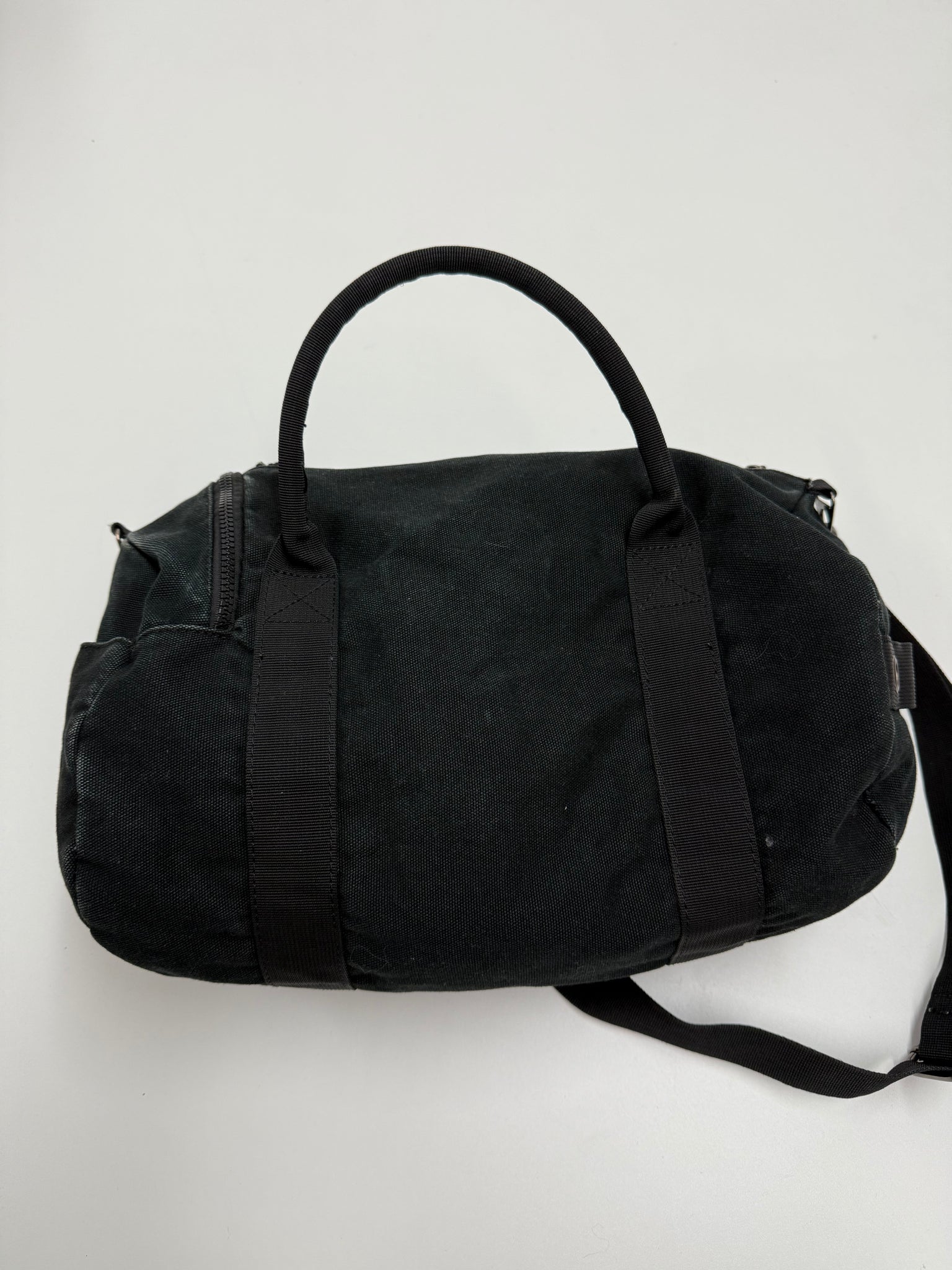Von Dutch Duffle Bag with Blue Logo Design y2k grunge streetwear