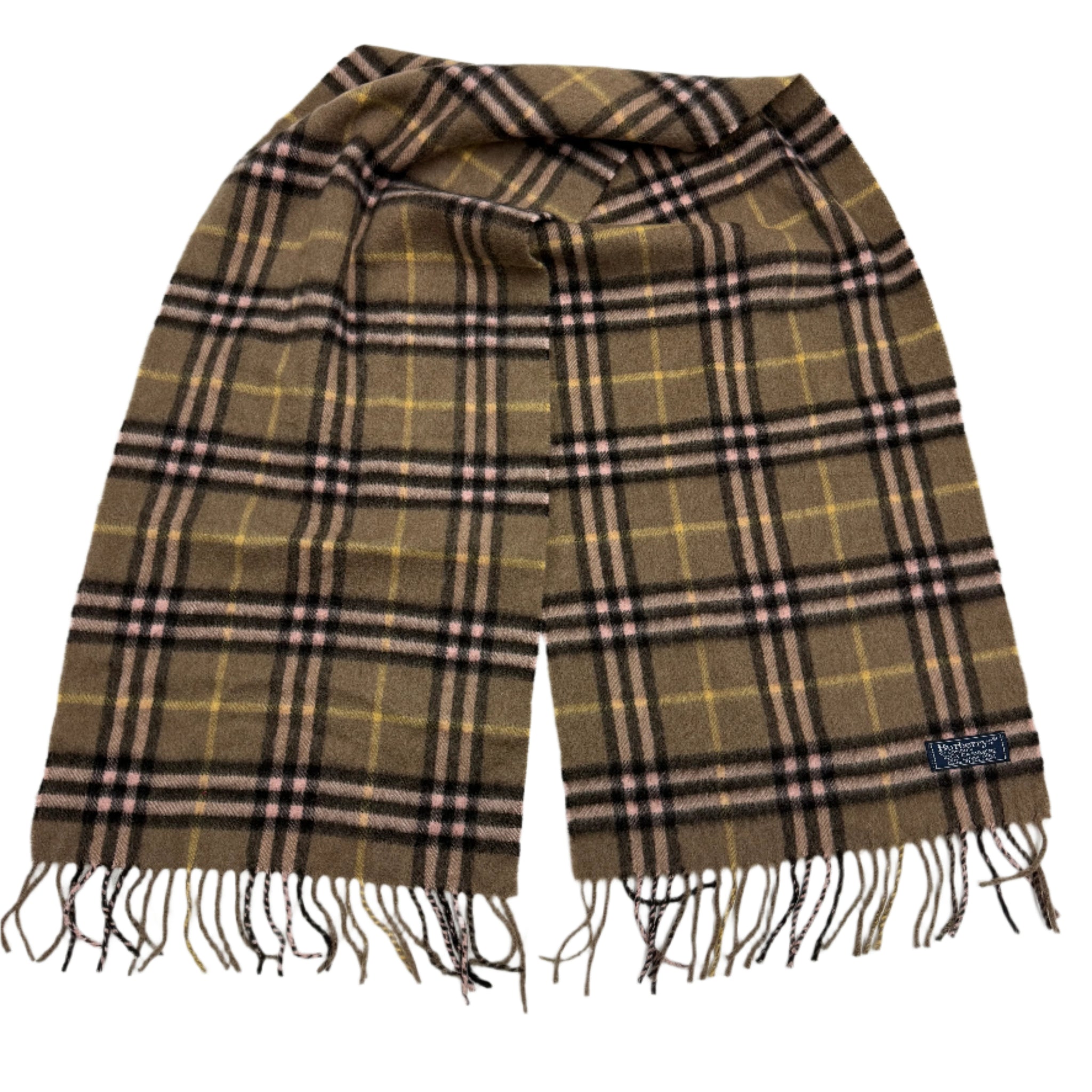 vintage burberry scarf