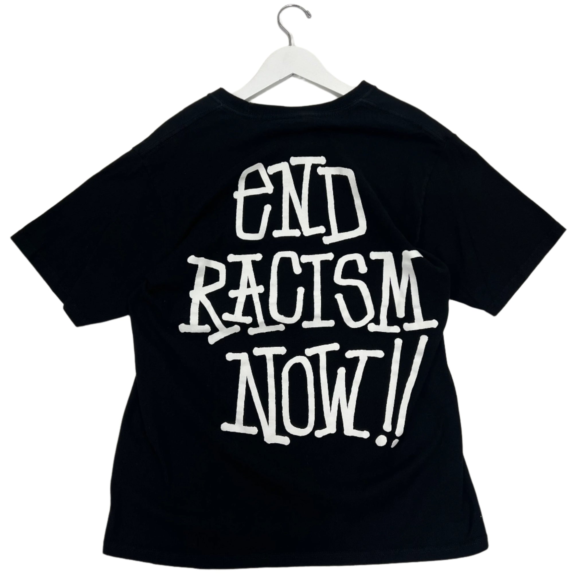 end racism now back hit