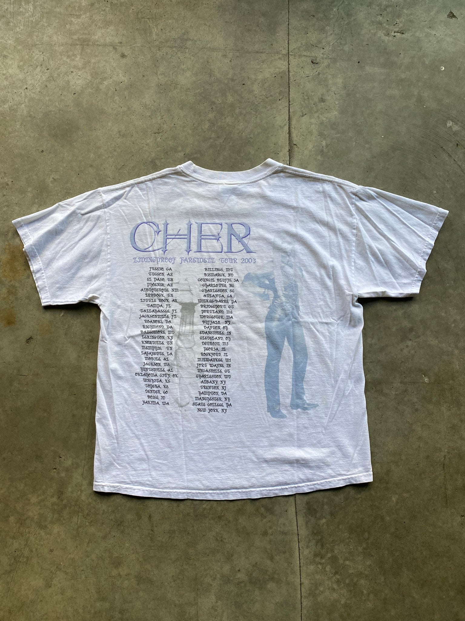 2003 CHER TSHIRT / LARGE