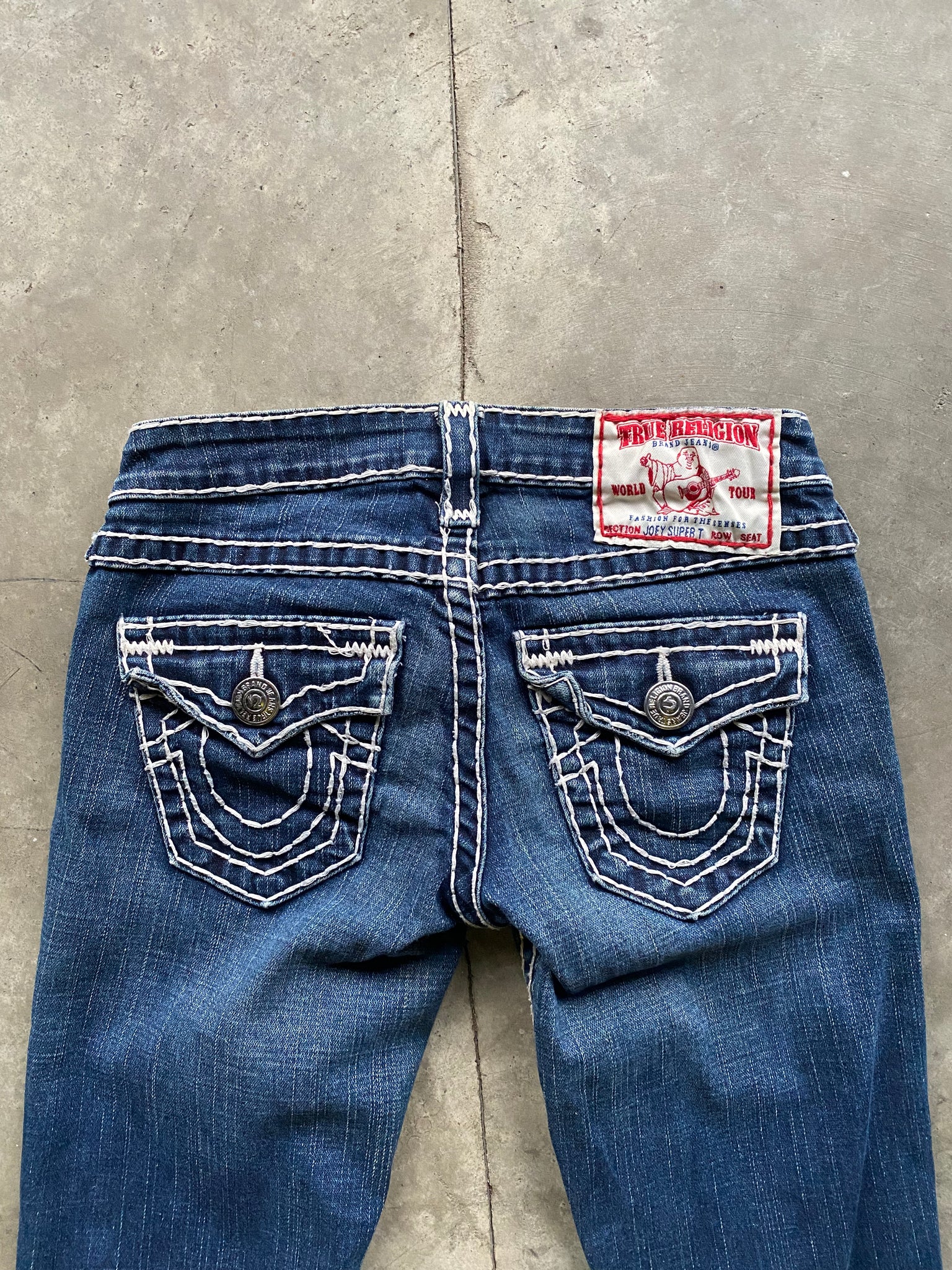 TRUE RELIGION Y2K FLARED DENIM / 25x34