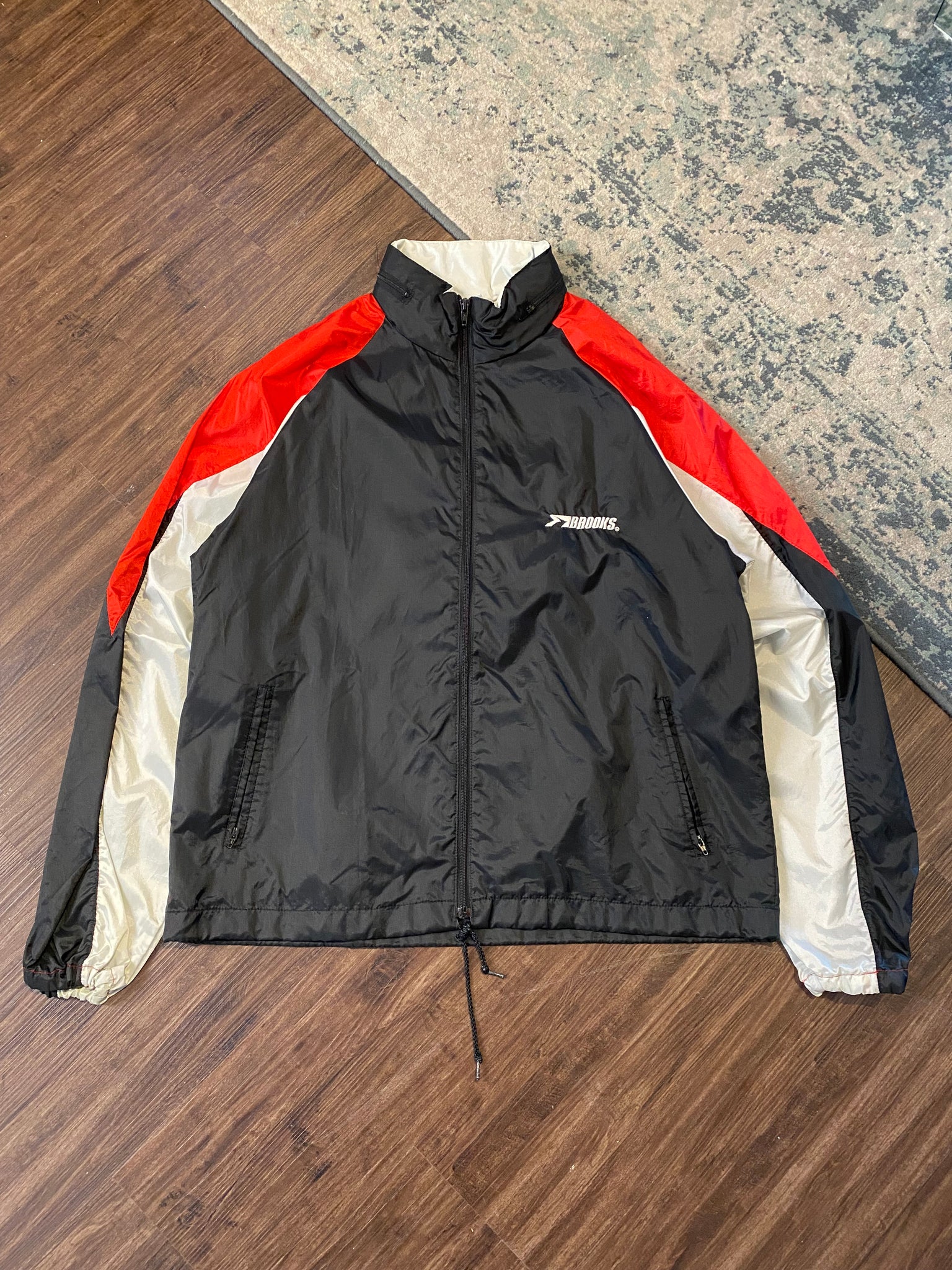 BROOKS VINTAGE WINDBREAKER / LARGE