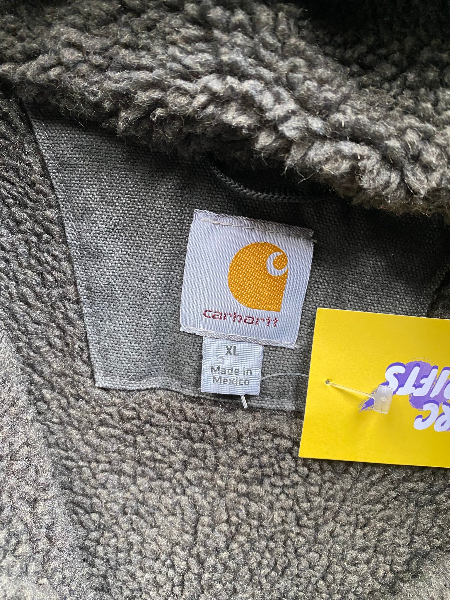 CARHARTT HOODED WORK JACKET / XLARGE