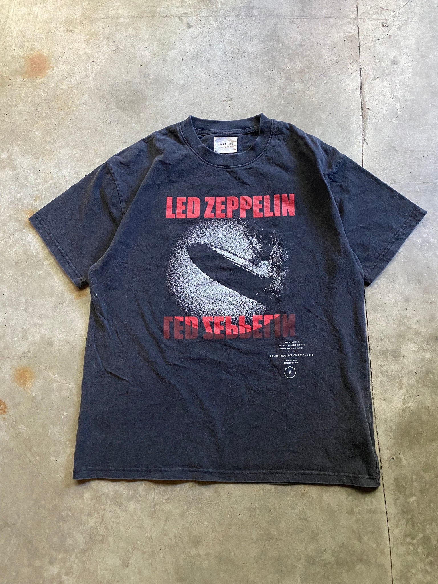 FEAR OF GOD ZEPPELIN TEE / LARGE