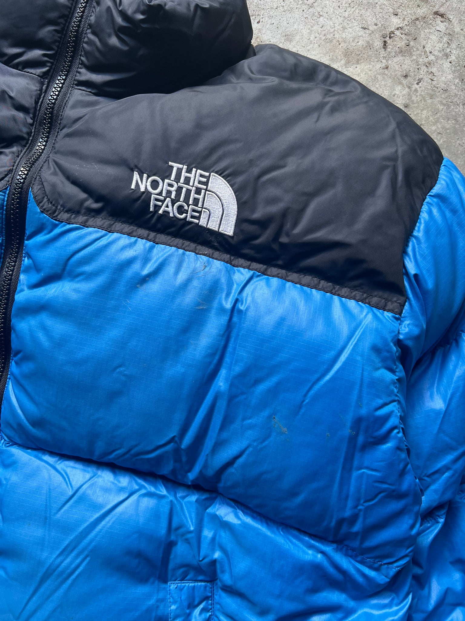 TNF 700 BLUE PUFFER / XLARGE