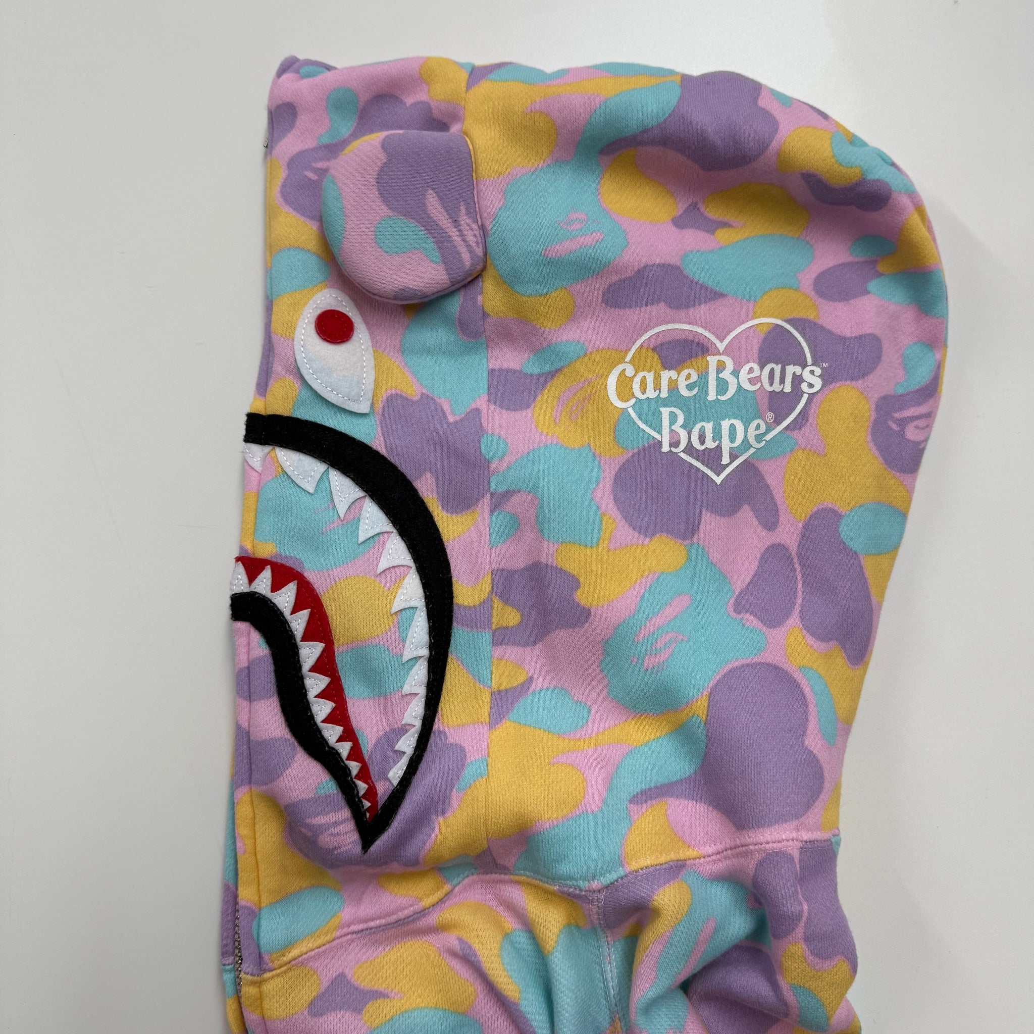 BAPE x Care bears full shark hoodie / XSmall