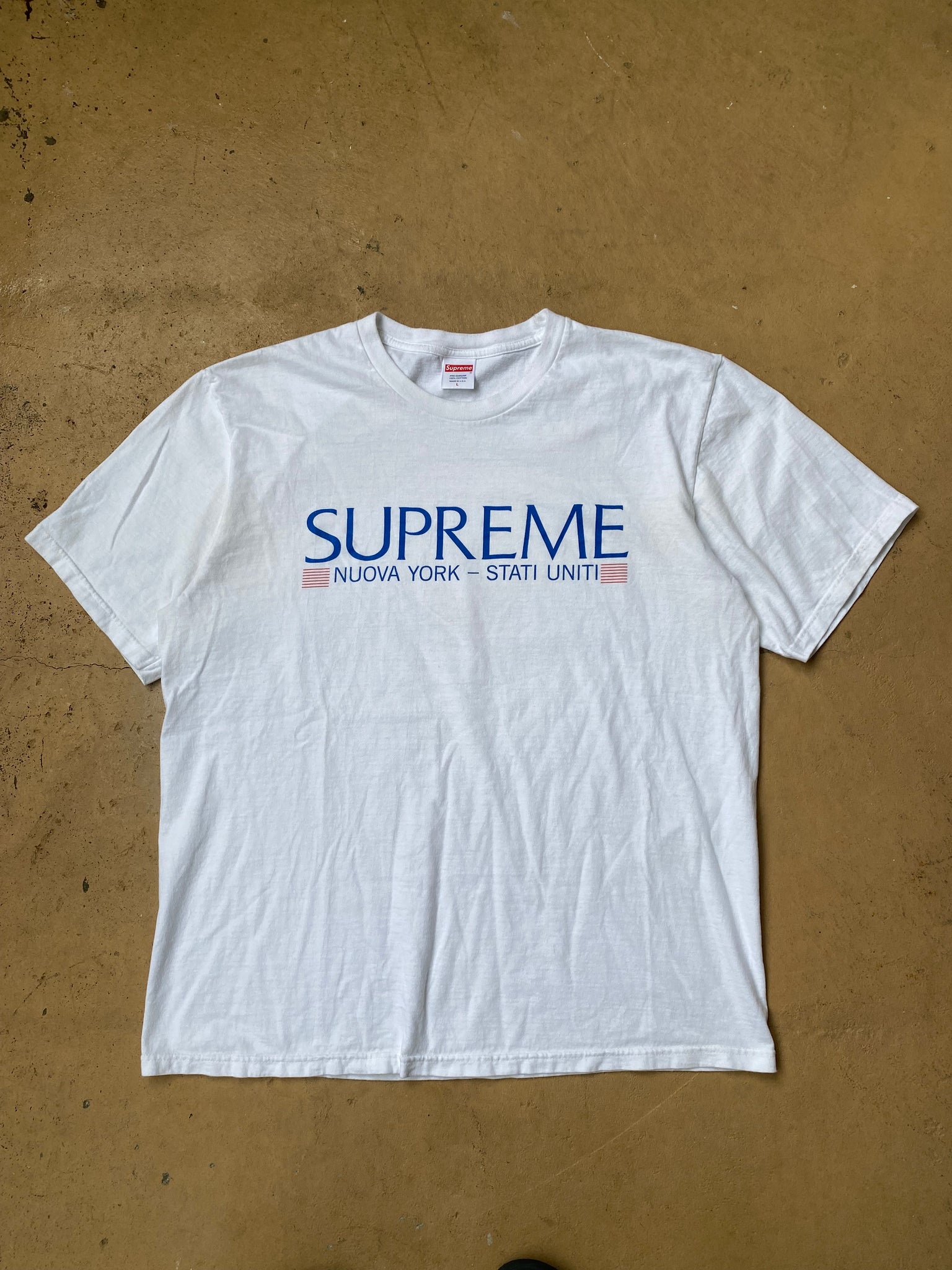 SUPREME NUOVA YORK TSHIRT / LARGE